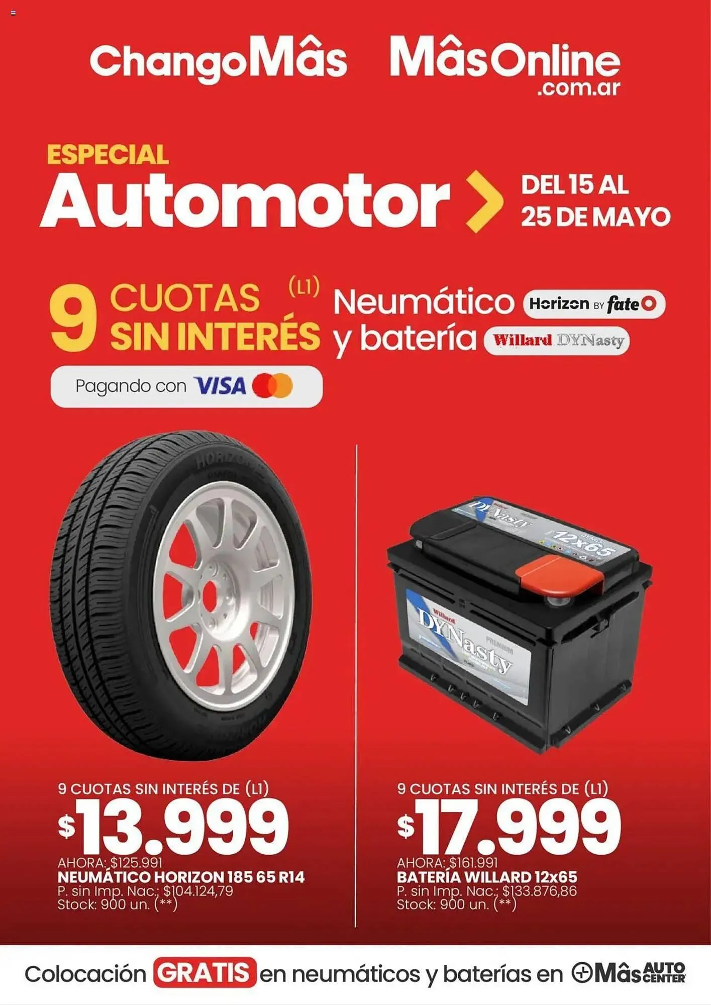 Ofertas de Catálogo Changomas 15 de mayo al 25 de mayo 2025 - Página 1 del catálogo