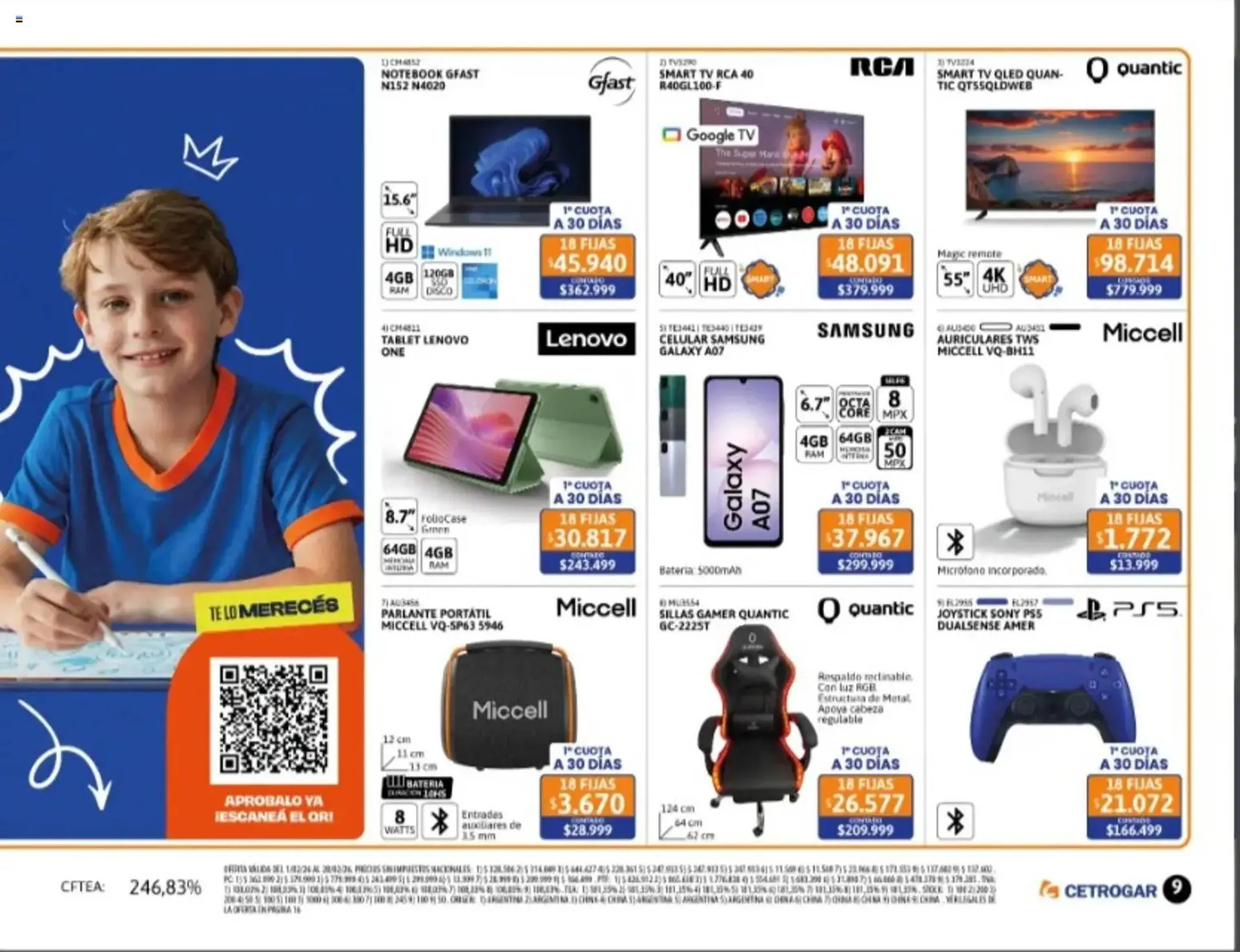 Ofertas de Catálogo Cetrogar 1 de febrero al 28 de febrero 2026 - Página 9 del catálogo