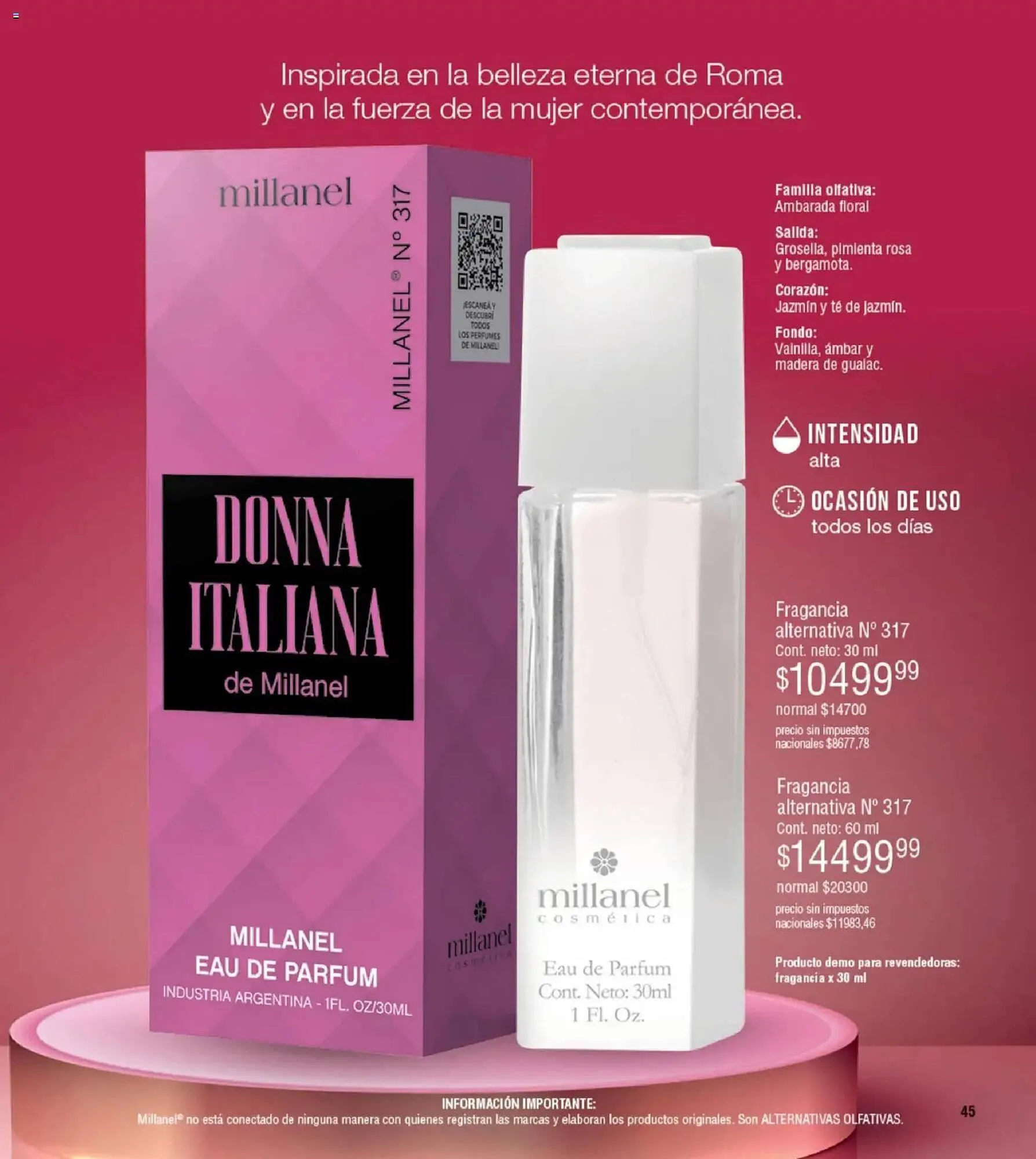 Ofertas de Catálogo Millanel Cosmética 5 de enero al 1 de febrero 2026 - Página 45 del catálogo