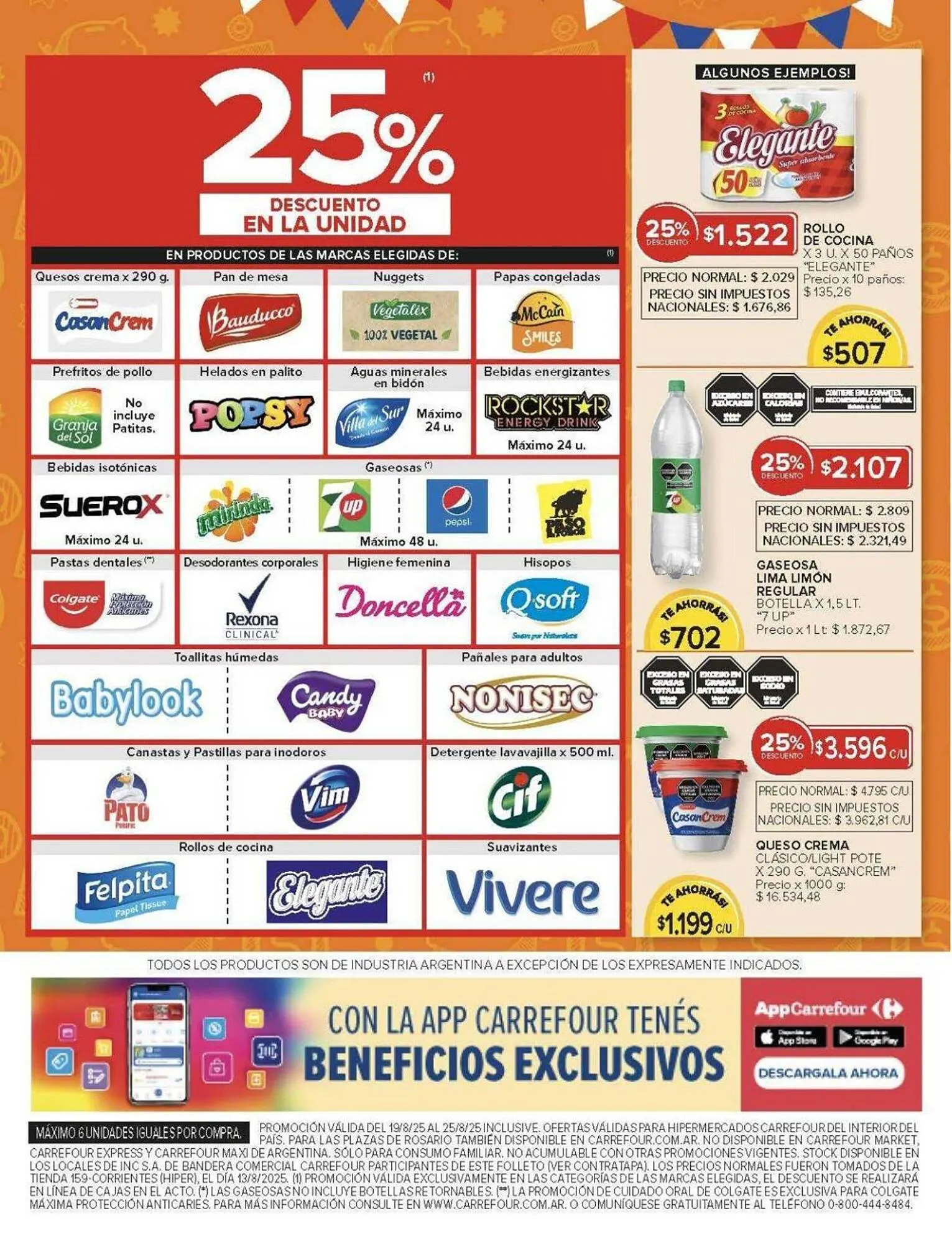 Ofertas de Catálogo Carrefour 19 de agosto al 26 de agosto 2025 - Página 7 del catálogo