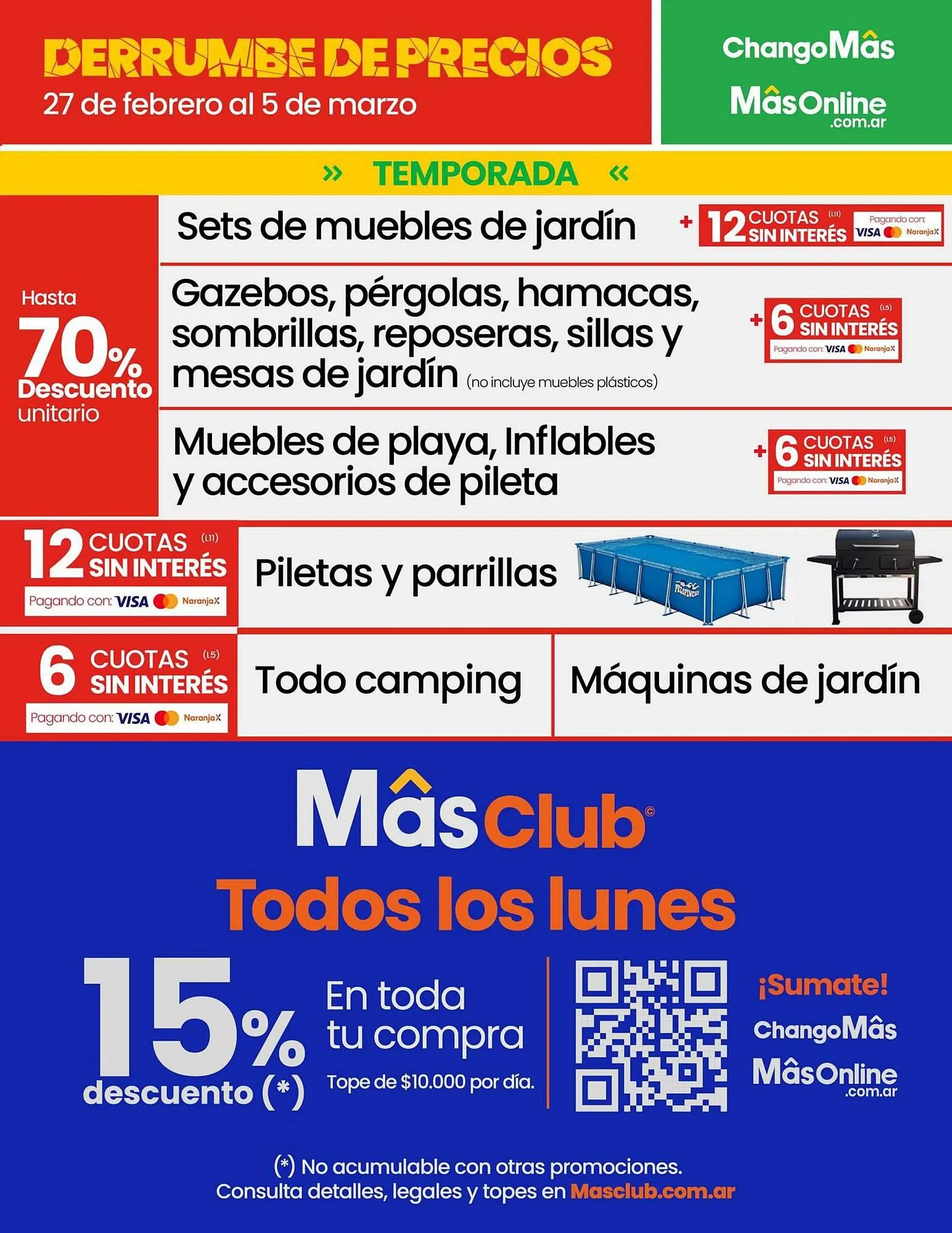 Ofertas de Catálogo Changomas 27 de febrero al 5 de marzo 2025 - Página 9 del catálogo