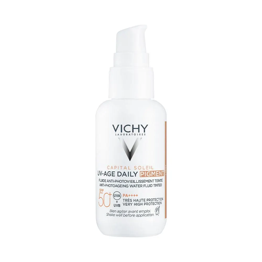 Protector Solar Vichy Uv-Age Daily Pigment Light Spf 50 x 40 ml