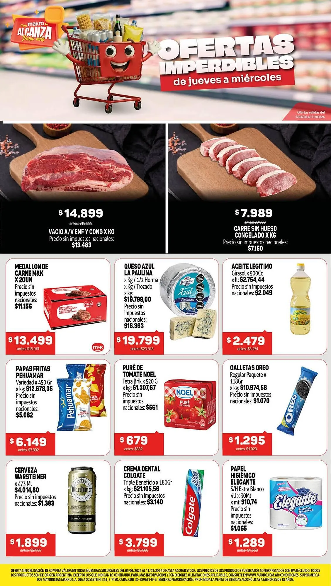 Ofertas de Catálogo Makro 5 de marzo al 11 de marzo 2026 - Página 1 del catálogo