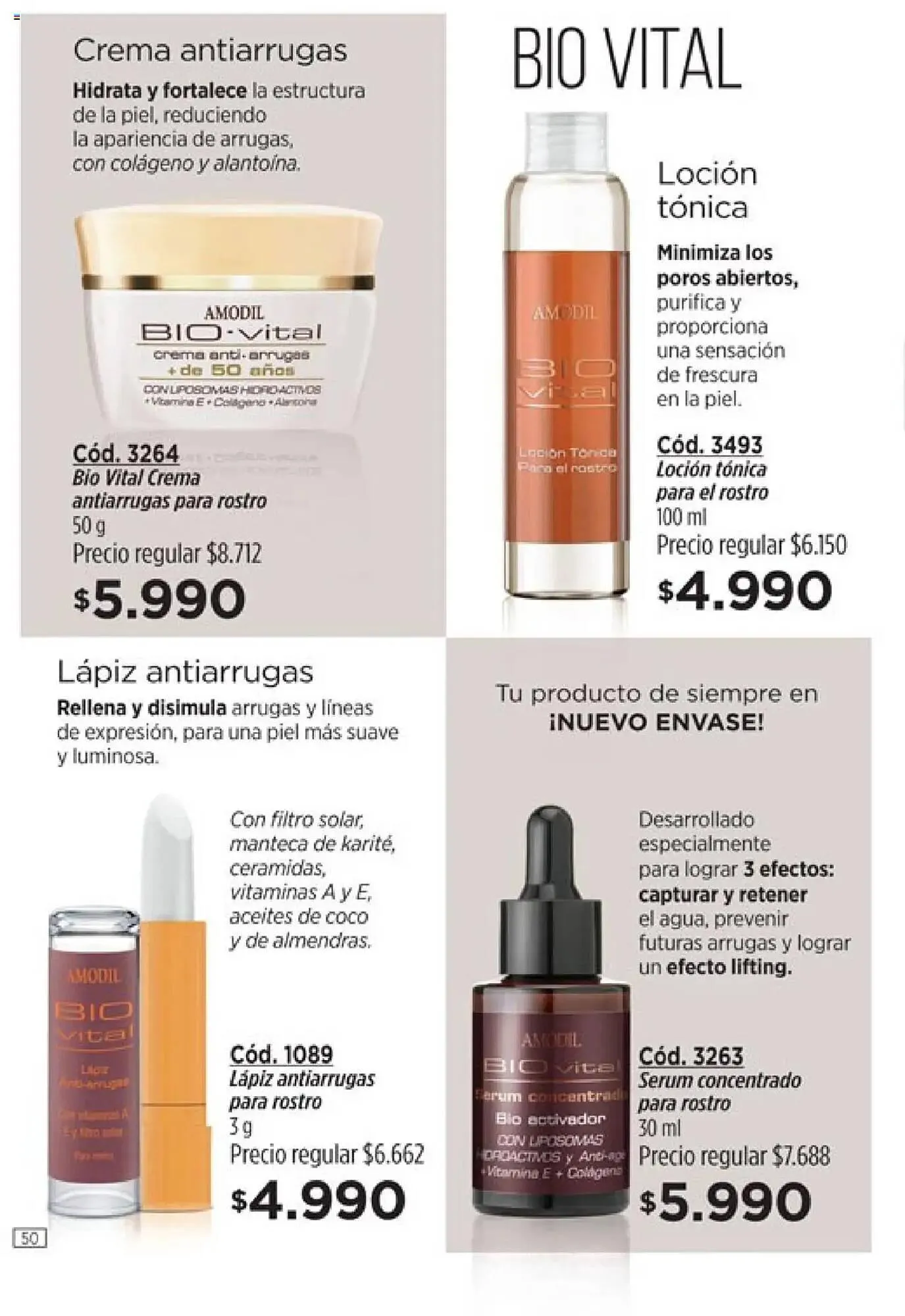 Ofertas de Catálogo Amodil 28 de febrero al 13 de marzo 2025 - Página 50 del catálogo