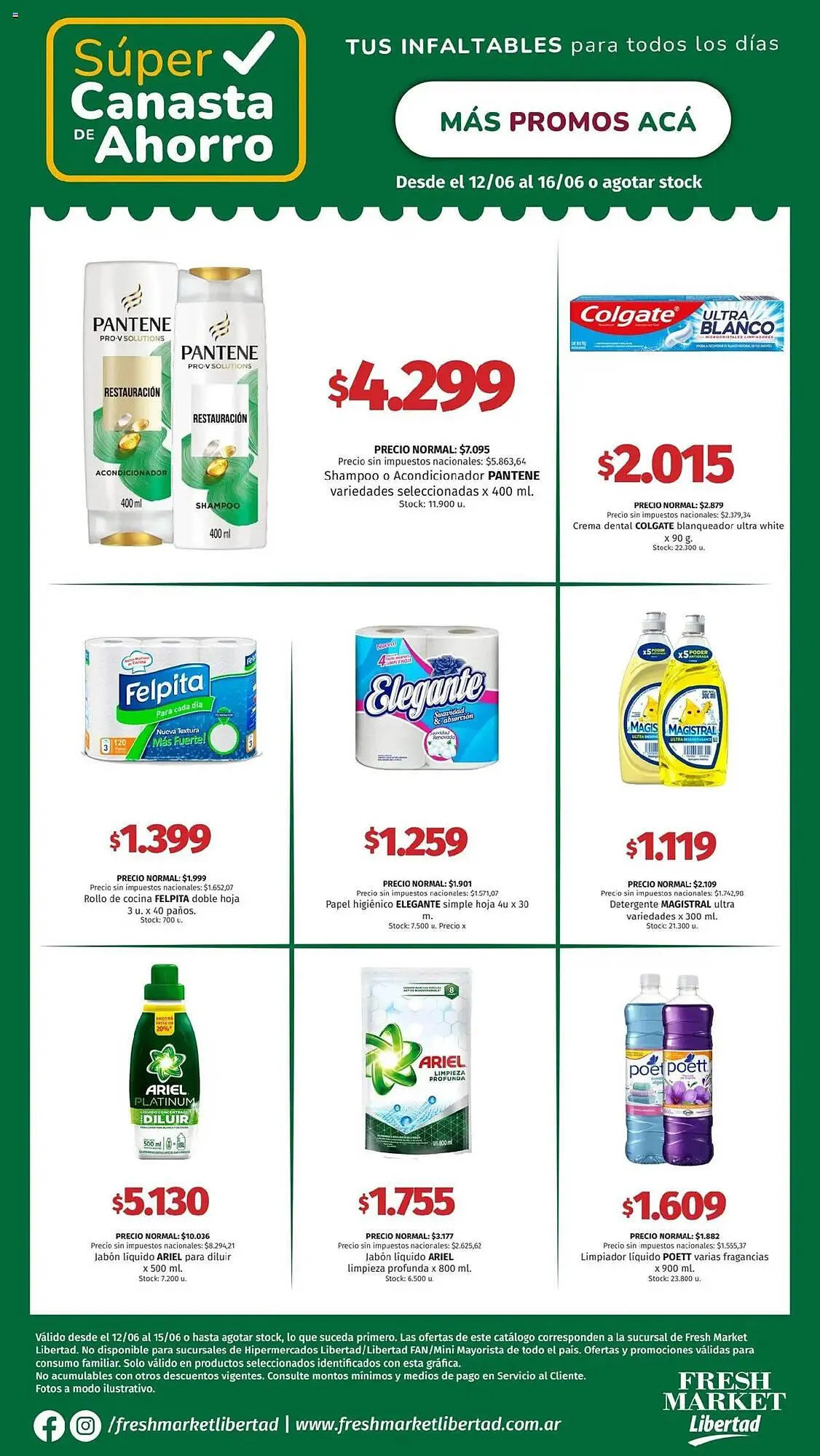 Ofertas de Catálogo Hipermercado Libertad 12 de junio al 16 de junio 2025 - Página 4 del catálogo