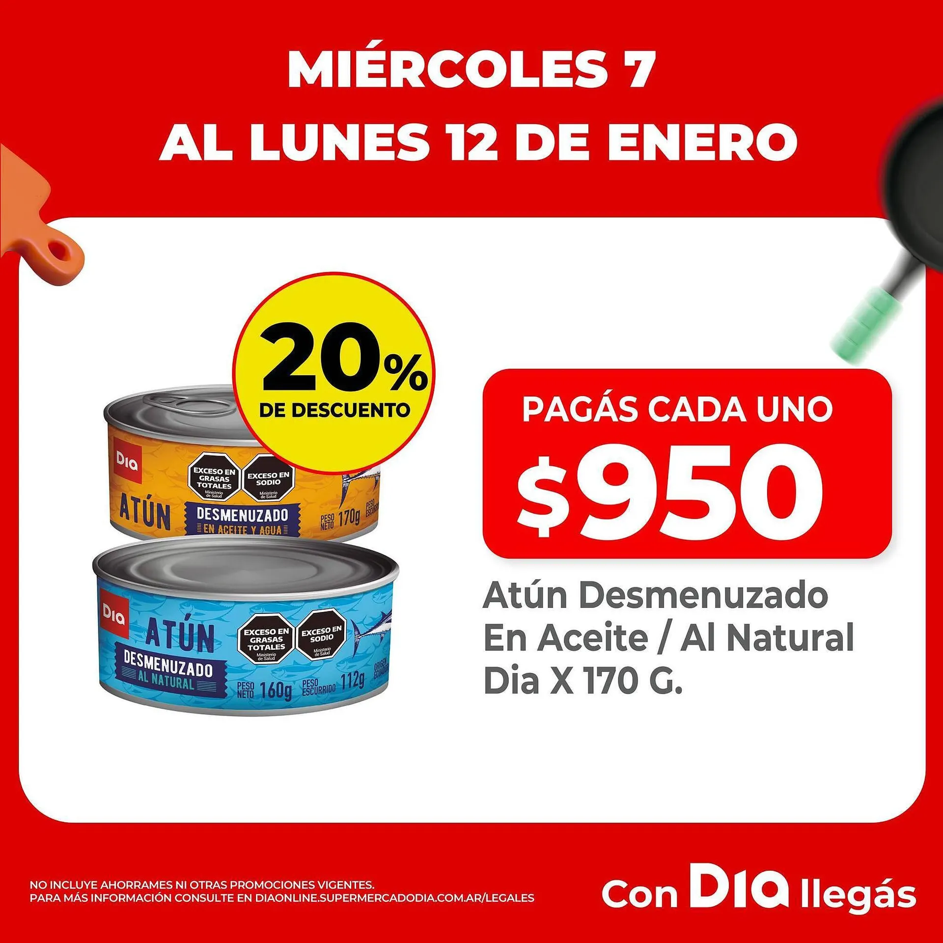 Ofertas de Folleto Supermercados DIA 7 de enero al 12 de enero 2026 - Página 4 del catálogo