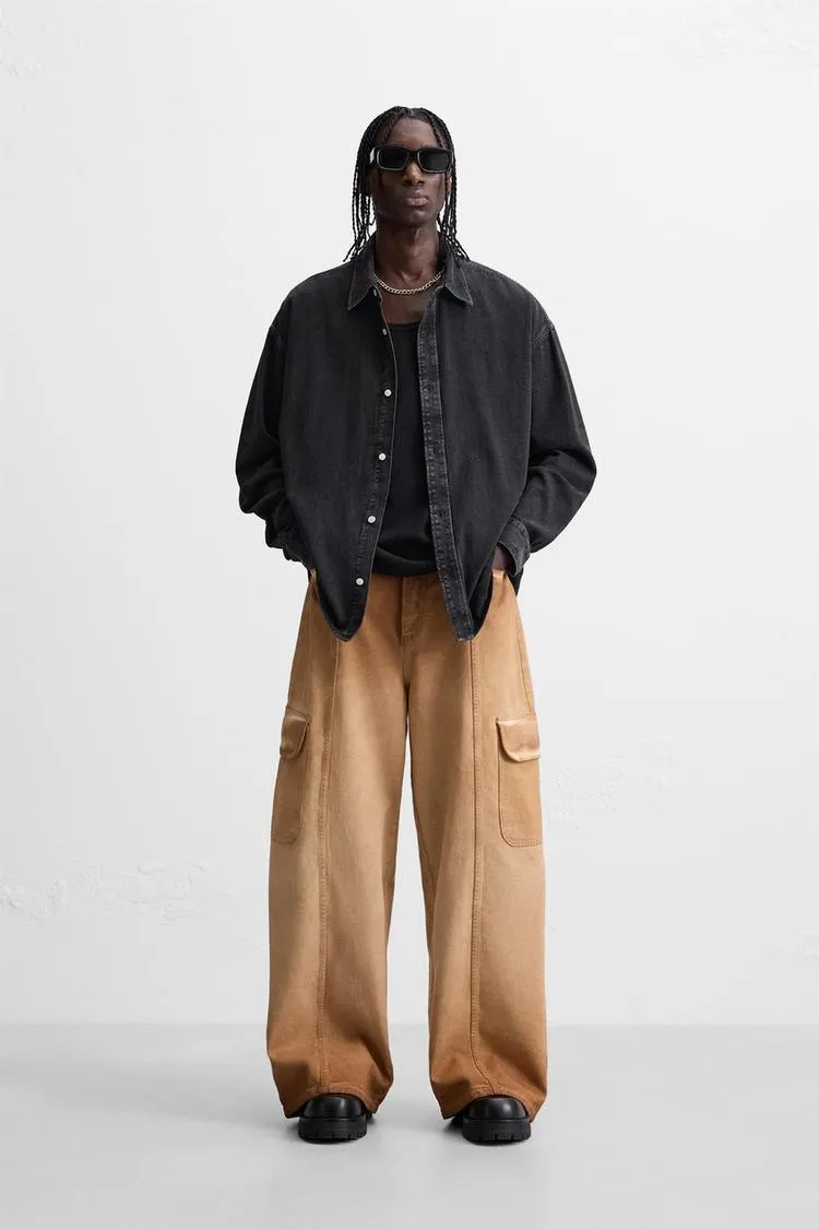 JEANS BAGGY FIT CARGO