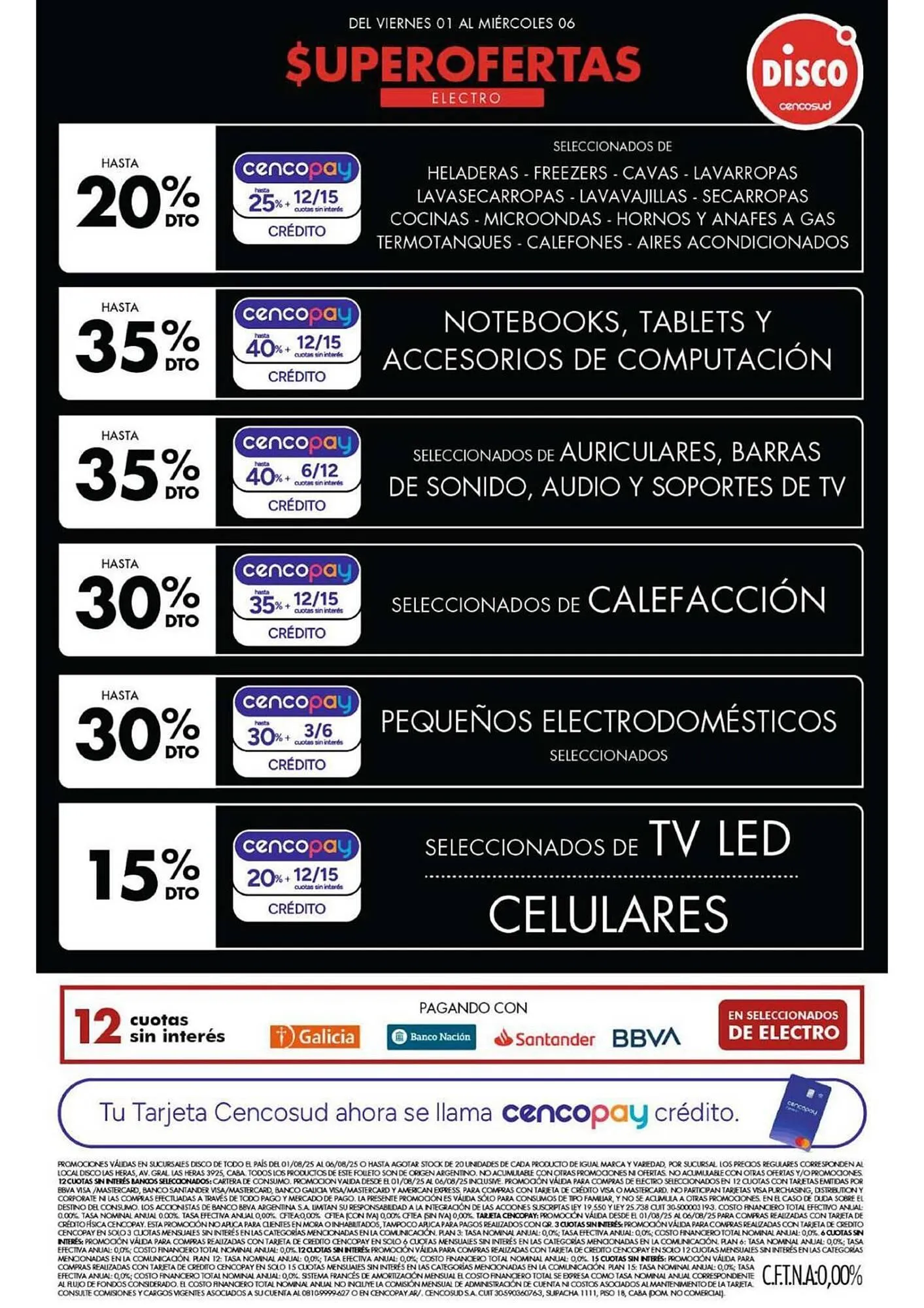Ofertas de Catálogo Disco 31 de julio al 6 de agosto 2025 - Página 1 del catálogo