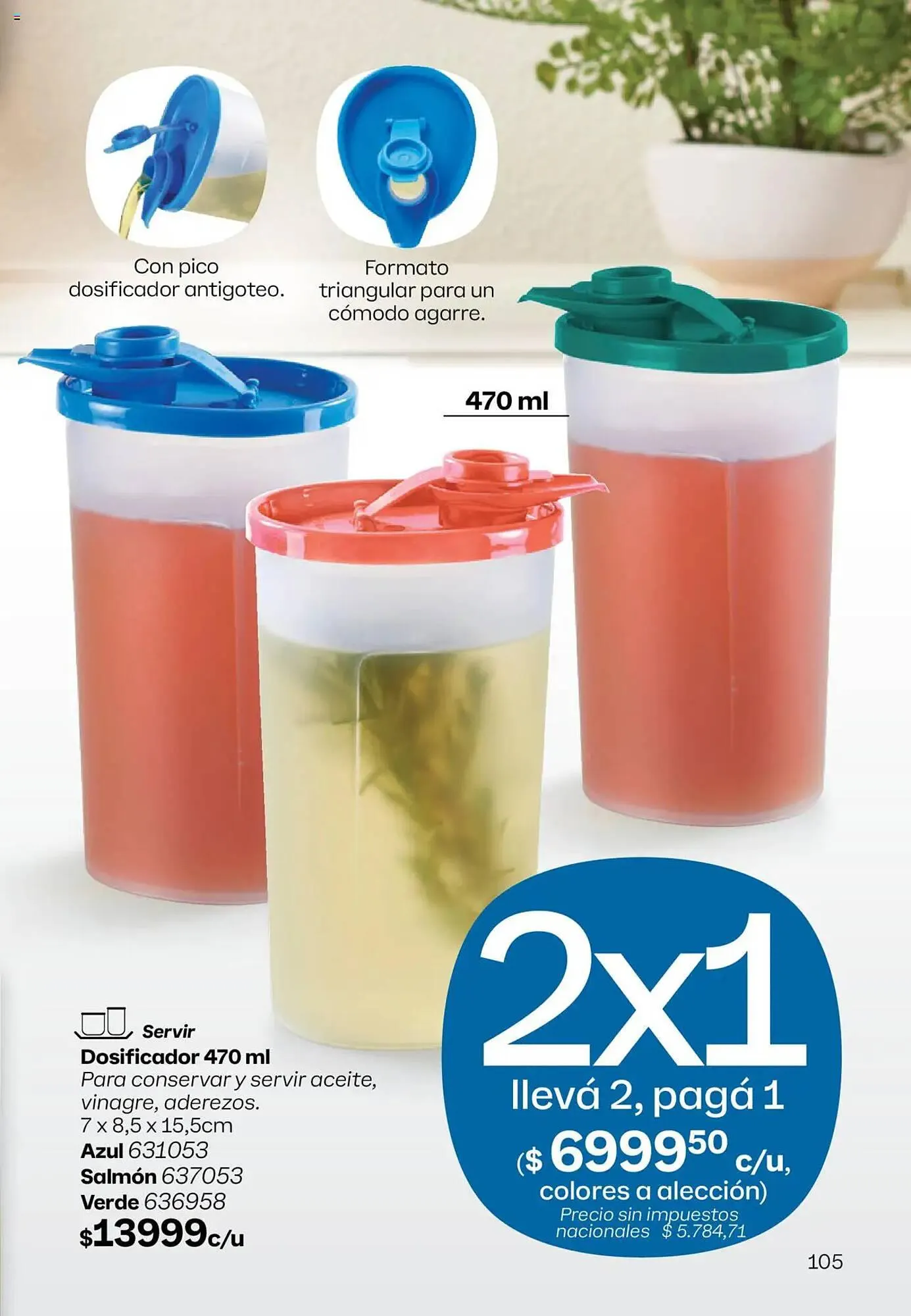 Ofertas de Catálogo Tupperware 23 de julio al 6 de agosto 2025 - Página 106 del catálogo