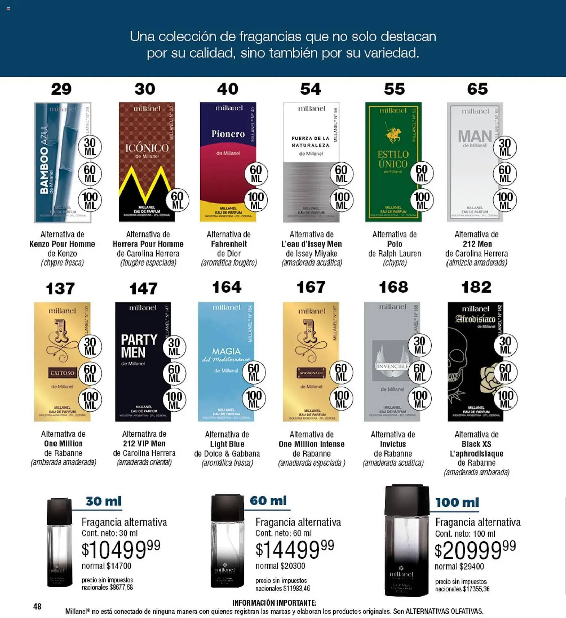 Ofertas de Catálogo Millanel Cosmética 30 de marzo al 27 de abril 2026 - Página 48 del catálogo