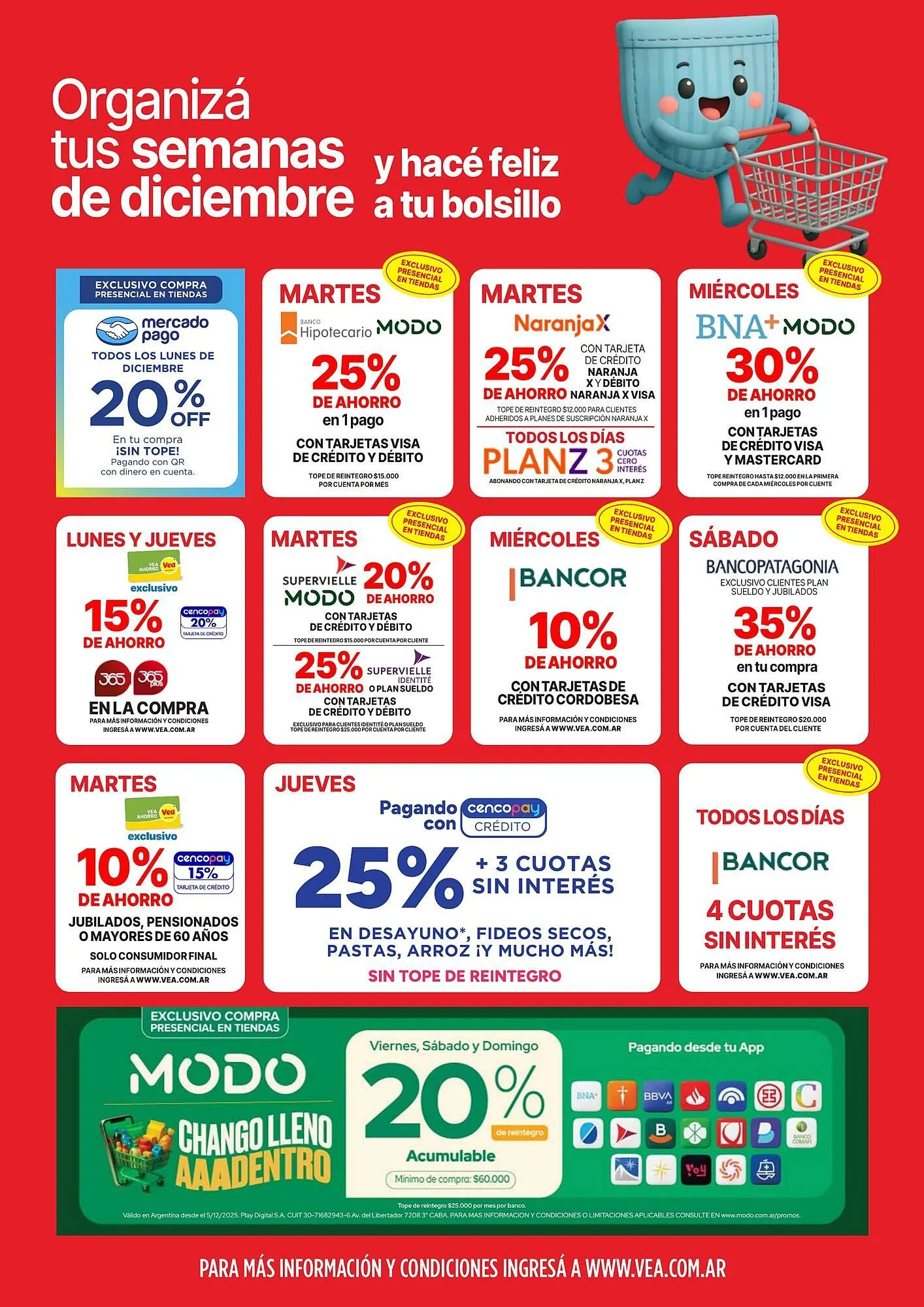 Ofertas de Catálogo Supermercados Vea 26 de diciembre al 28 de diciembre 2025 - Página 8 del catálogo