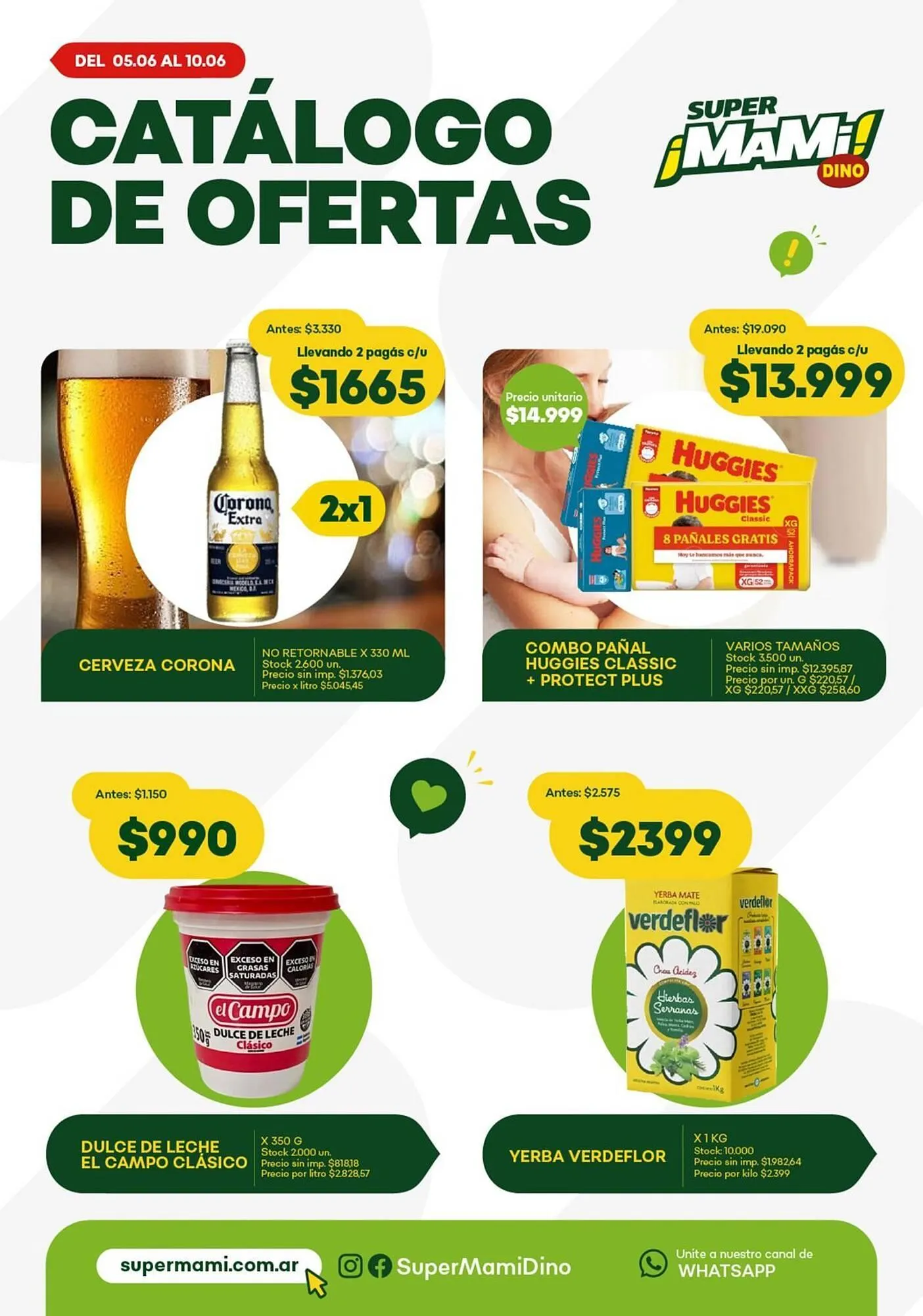 Ofertas de Catálogo Super MAMI 5 de junio al 10 de junio 2025 - Página 1 del catálogo
