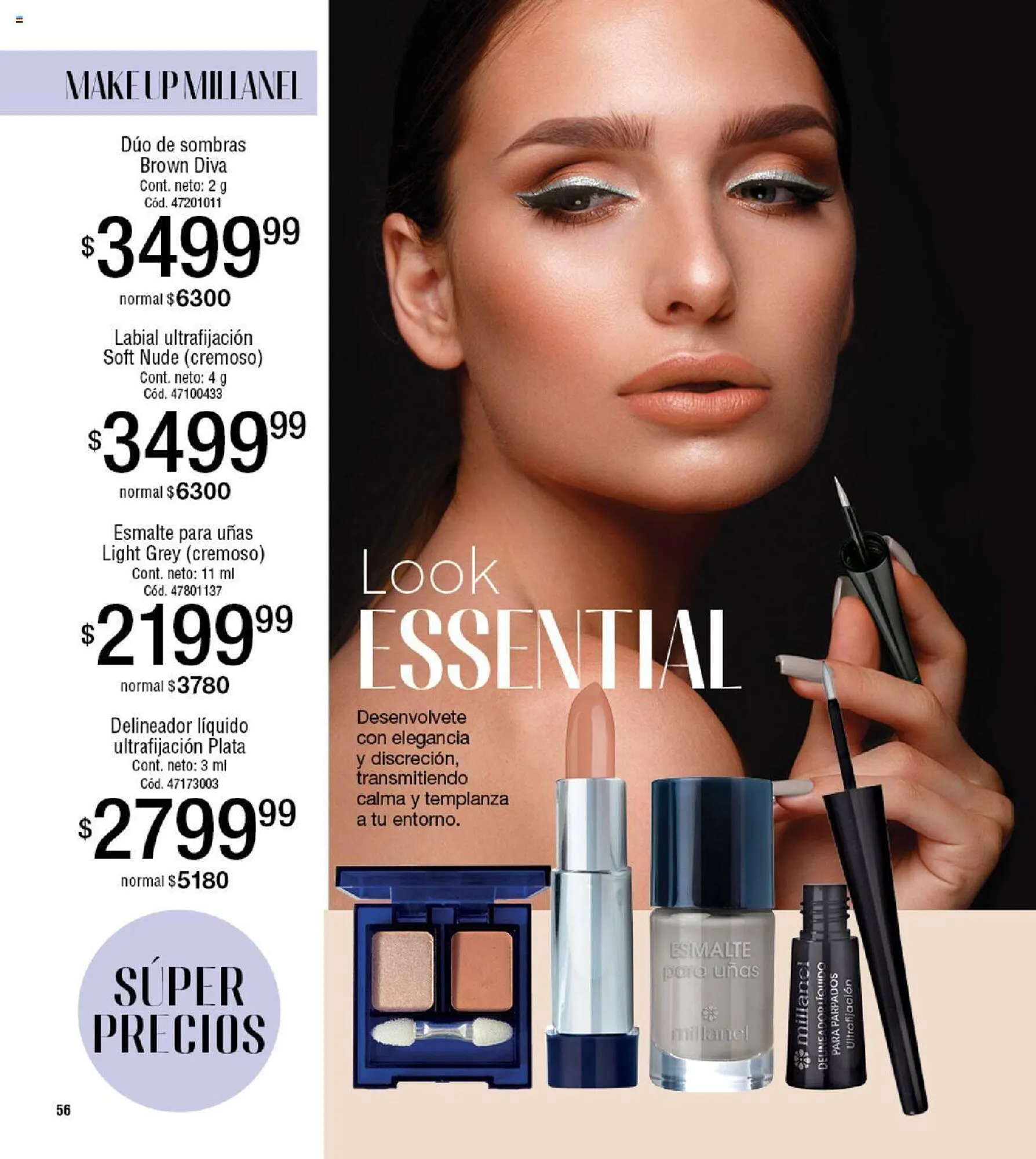 Ofertas de Catálogo Millanel Cosmética 11 de marzo al 7 de abril 2024 - Página 56 del catálogo