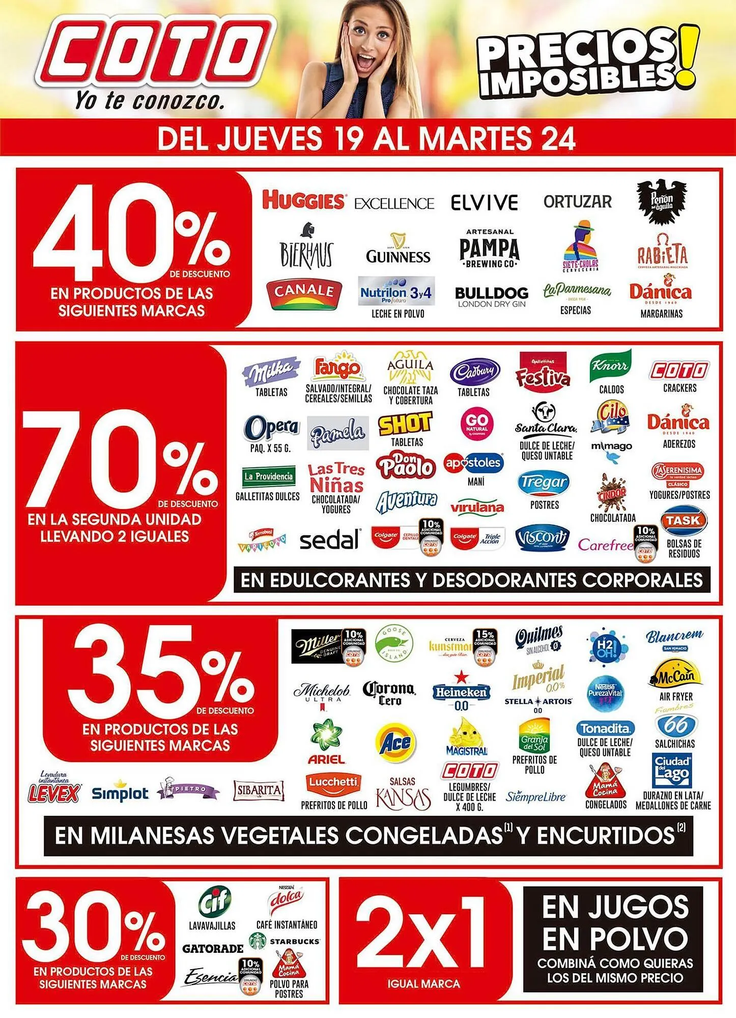 Ofertas de Catálogo Coto 24 de junio al 24 de junio 2025 - Página 1 del catálogo