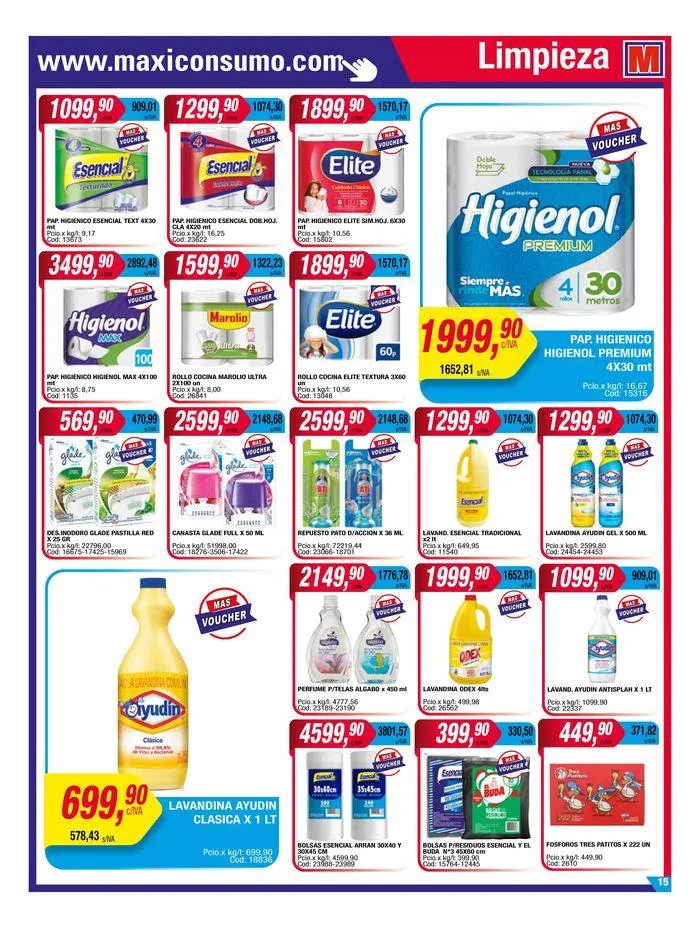 Ofertas de Ofertas Maxiconsumo 4 de junio al 9 de junio 2024 - Página 15 del catálogo