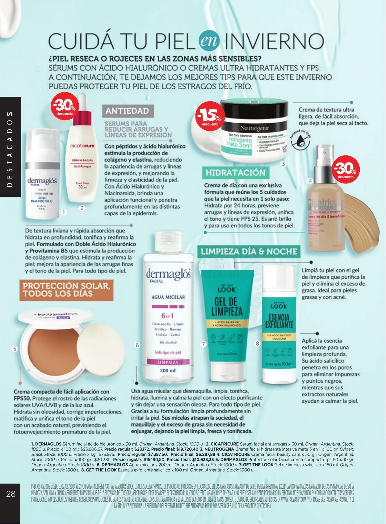 Ofertas de Farmacity 1 de agosto al 31 de agosto 2024 - Página 28 del catálogo