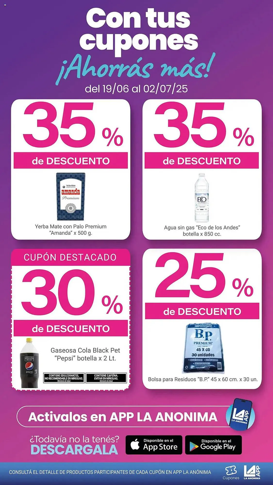 Ofertas de Catálogo La Anonima 19 de junio al 30 de junio 2025 - Página 5 del catálogo