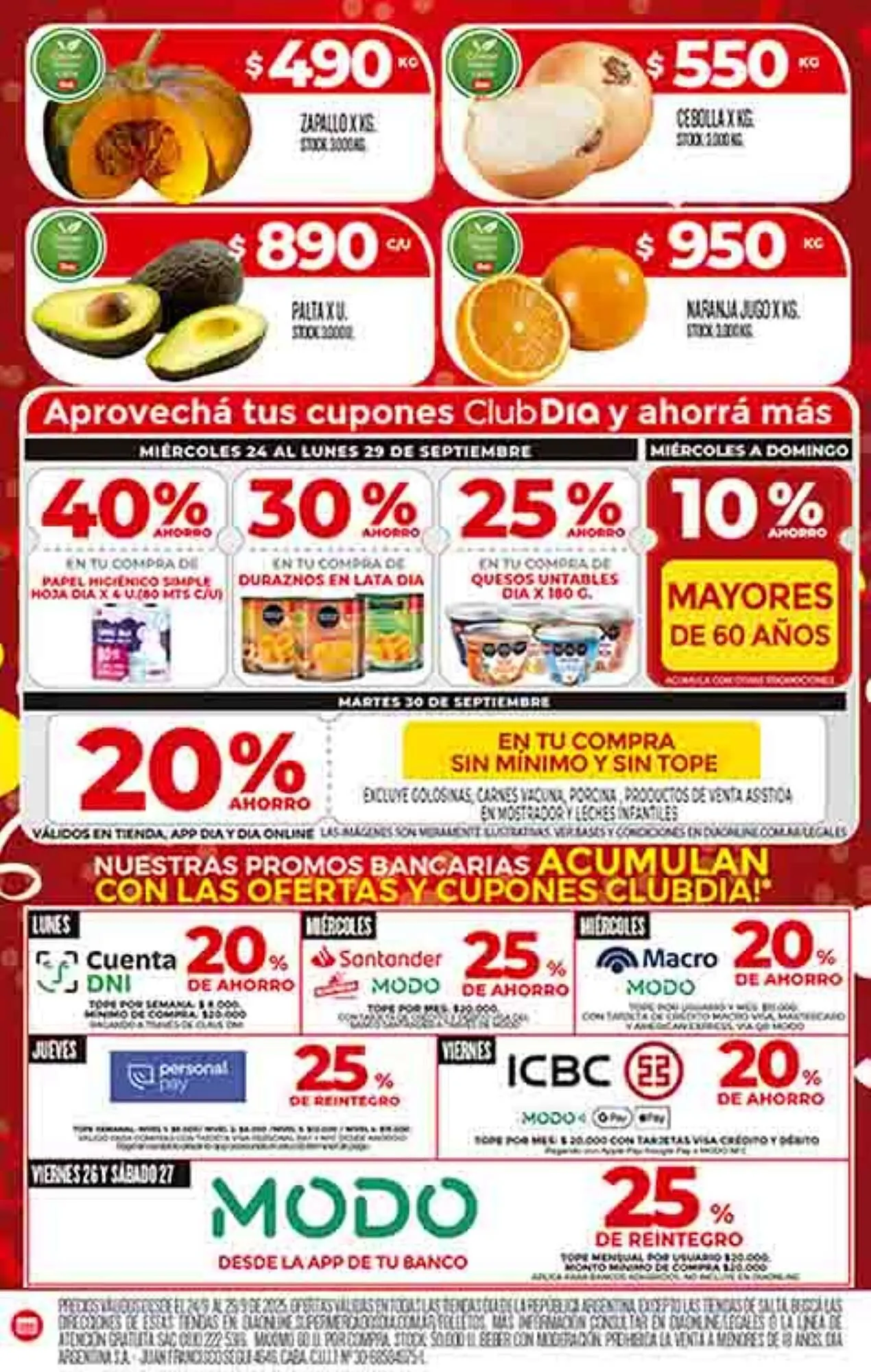 Ofertas de Folleto Supermercados DIA 23 de septiembre al 29 de septiembre 2025 - Página 4 del catálogo