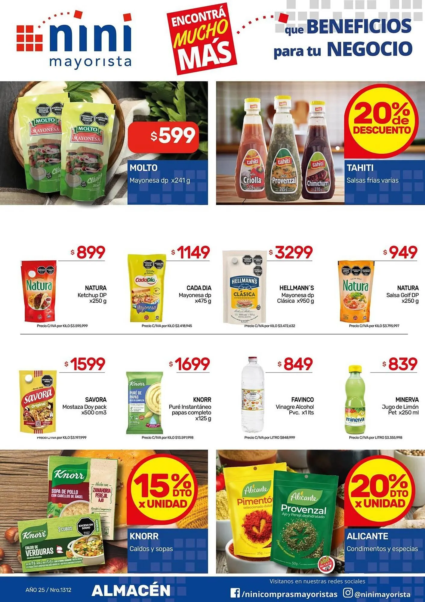 Ofertas de Catálogo Nini Mayorista 16 de junio al 22 de junio 2025 - Página 16 del catálogo