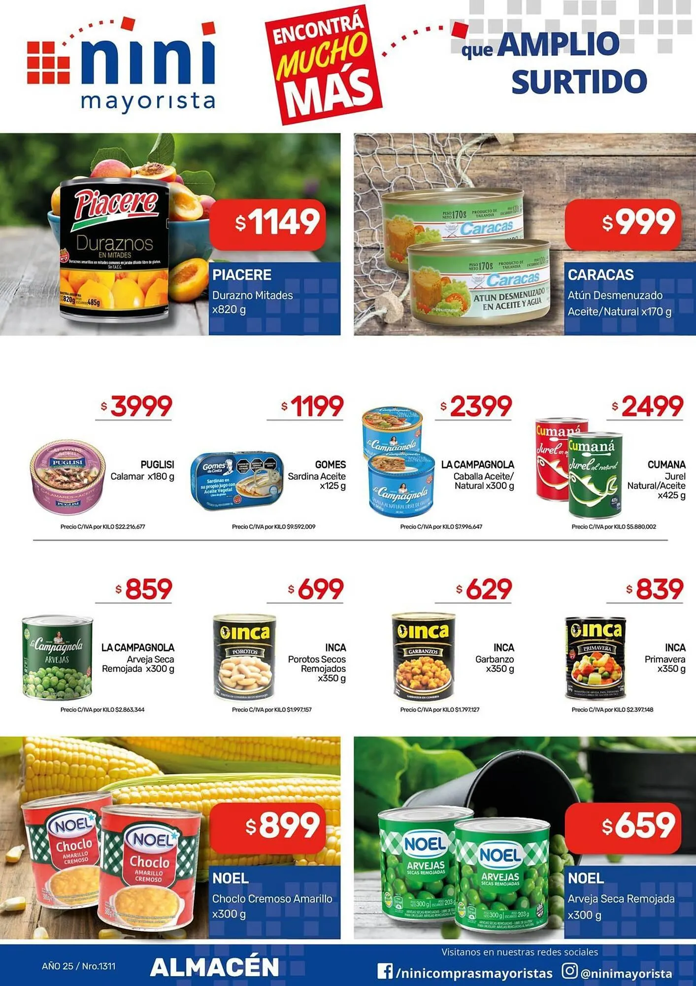 Ofertas de Catálogo Nini Mayorista 9 de junio al 15 de junio 2025 - Página 25 del catálogo