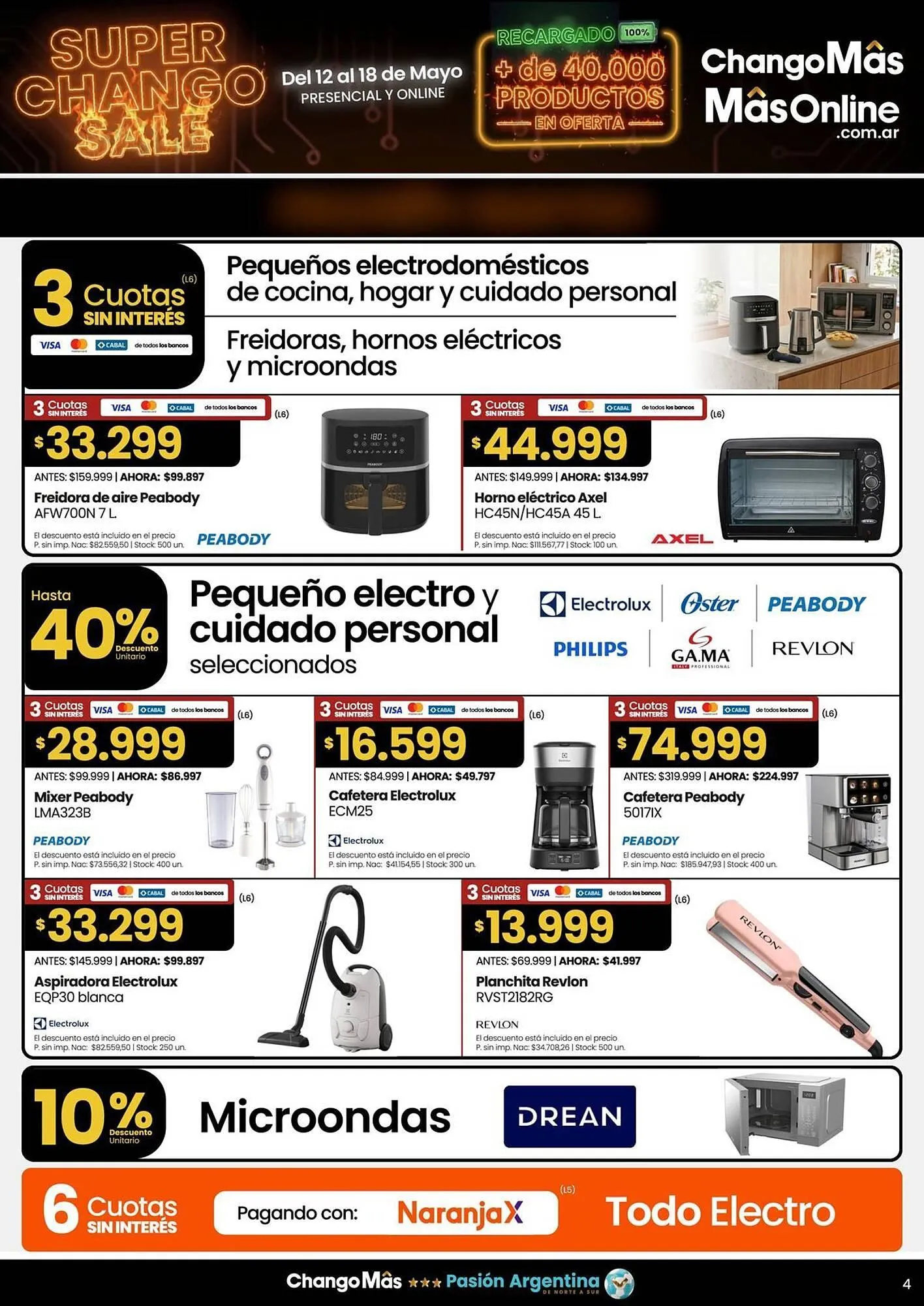 Ofertas de Catálogo Changomas 12 de mayo al 18 de mayo 2026 - Página 4 del catálogo