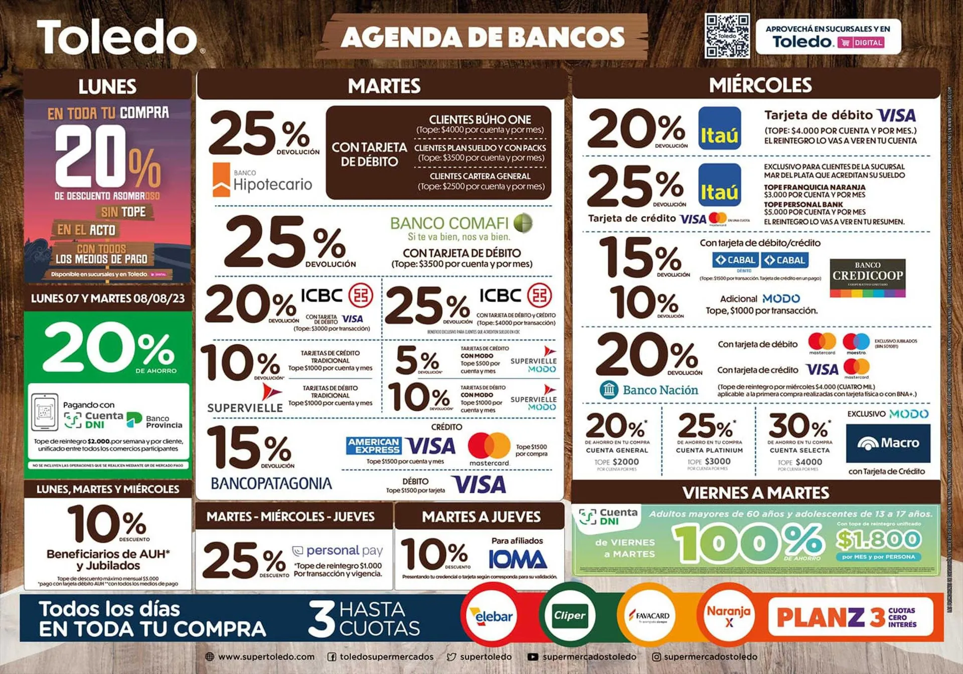 Ofertas de Catálogo Supermercados Toledo 21 de agosto al 6 de septiembre 2023 - Página 1 del catálogo