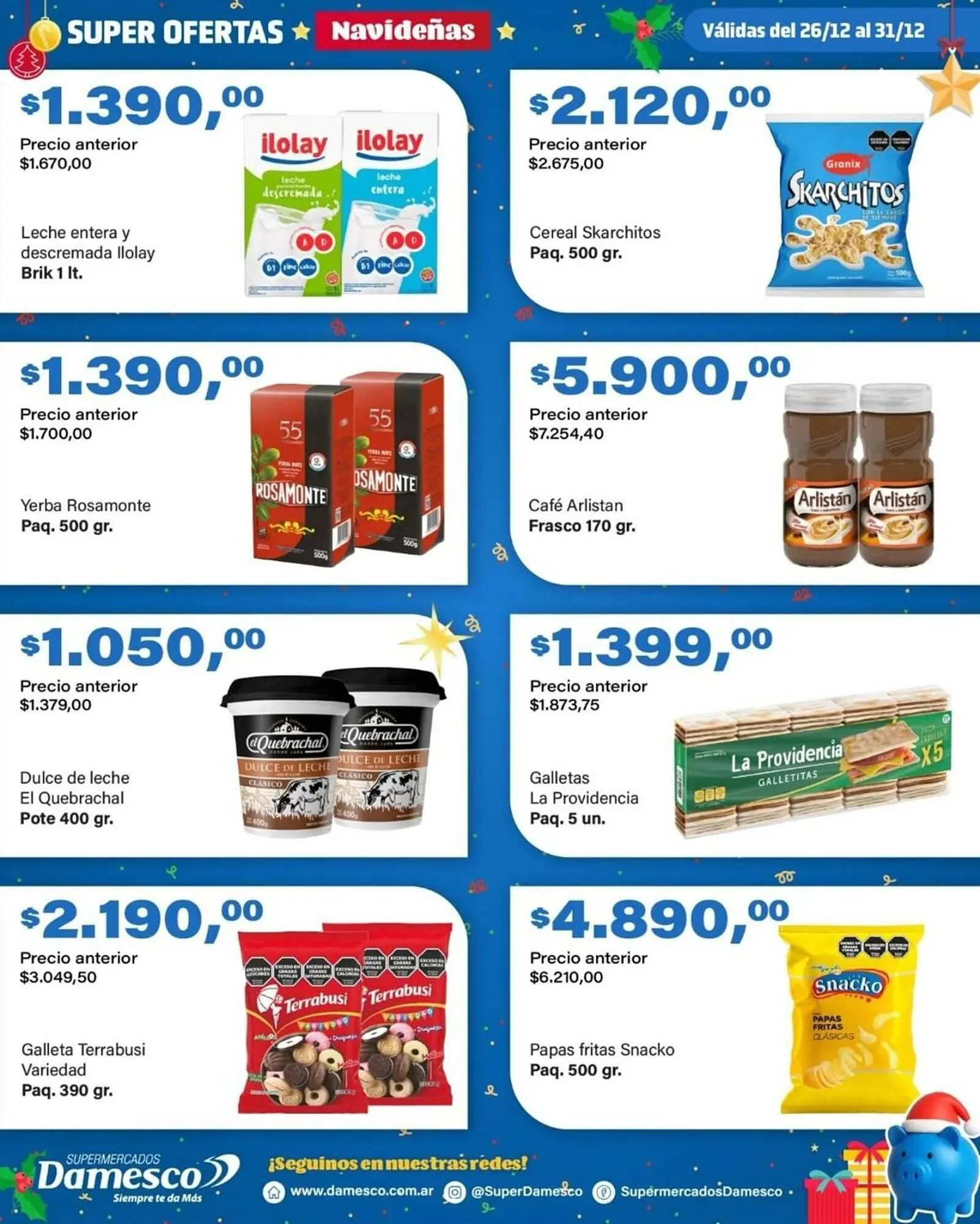 Ofertas de Catálogo Supermercados Damesco 26 de diciembre al 31 de diciembre 2025 - Página 2 del catálogo