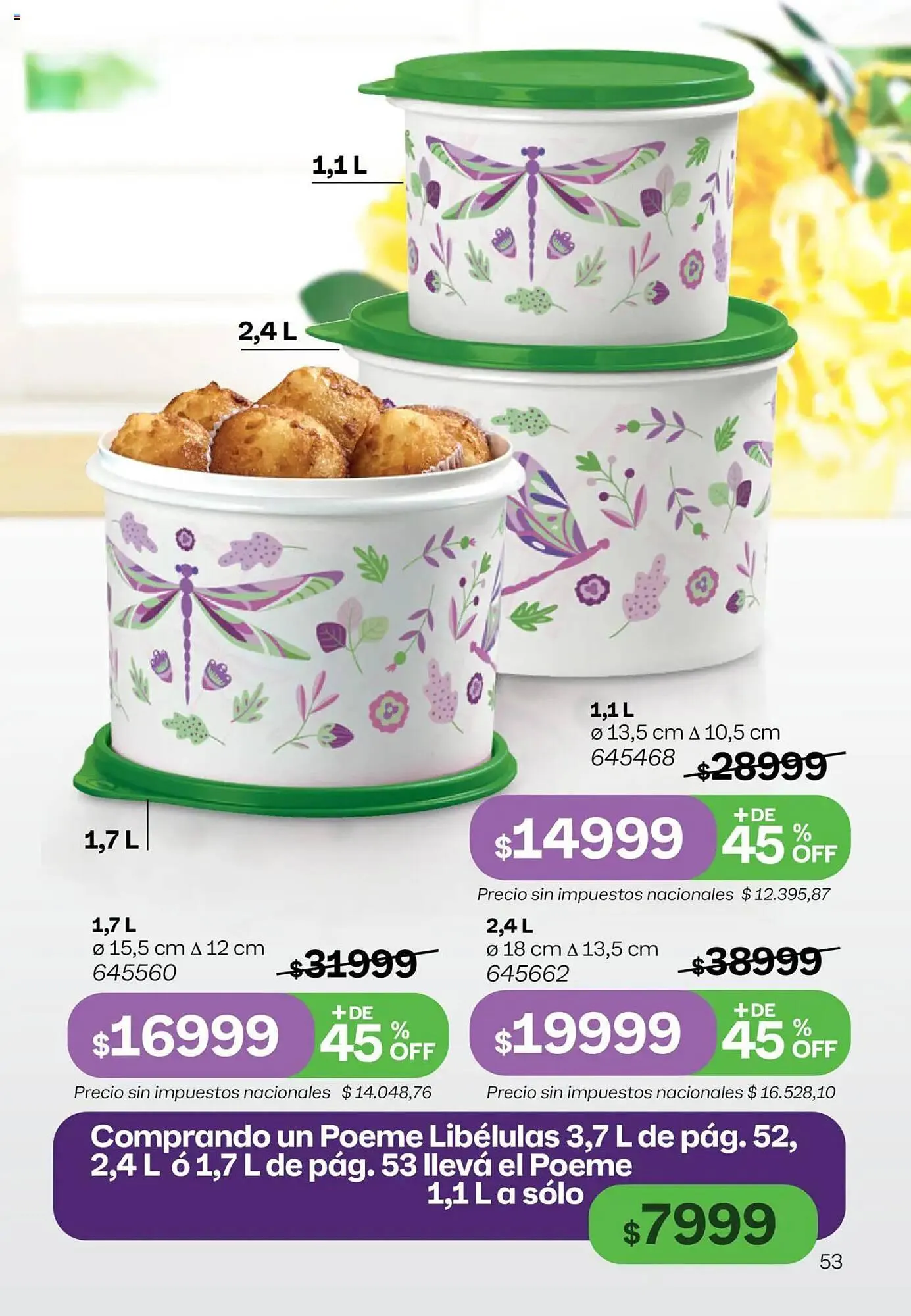 Ofertas de Catálogo Tupperware 23 de julio al 6 de agosto 2025 - Página 54 del catálogo