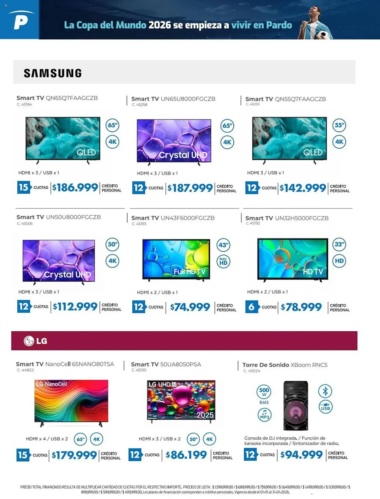 Ofertas de Catálogo Pardo Hogar 6 de enero al 1 de febrero 2026 - Página 2 del catálogo