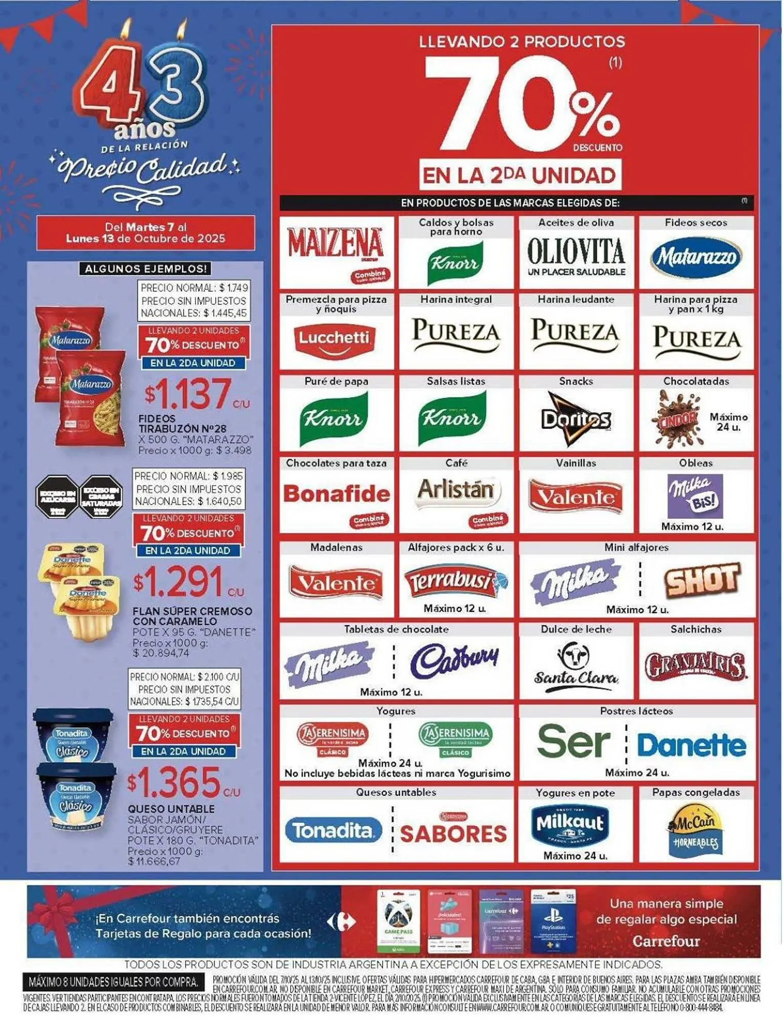 Ofertas de Catálogo Carrefour 7 de octubre al 14 de octubre 2025 - Página 2 del catálogo