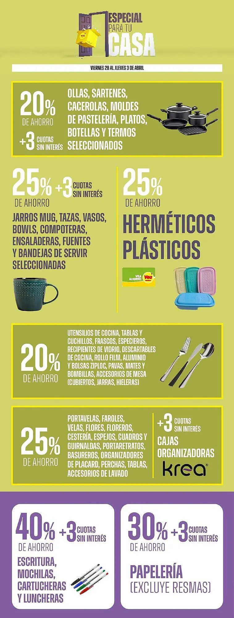 Ofertas de Catálogo Supermercados Vea 28 de marzo al 2 de abril 2025 - Página 3 del catálogo