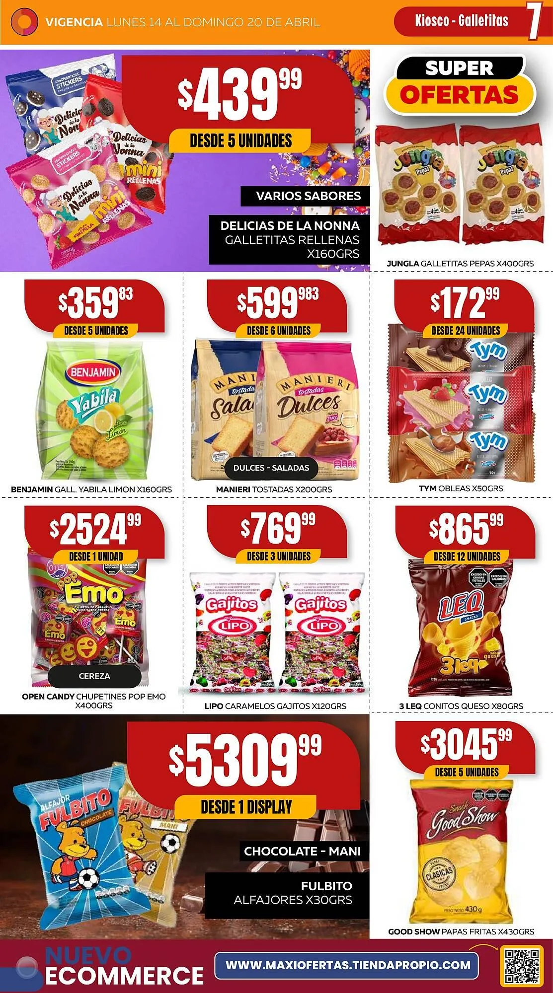 Ofertas de Catálogo Maxi Ofertas 14 de abril al 20 de abril 2025 - Página 7 del catálogo