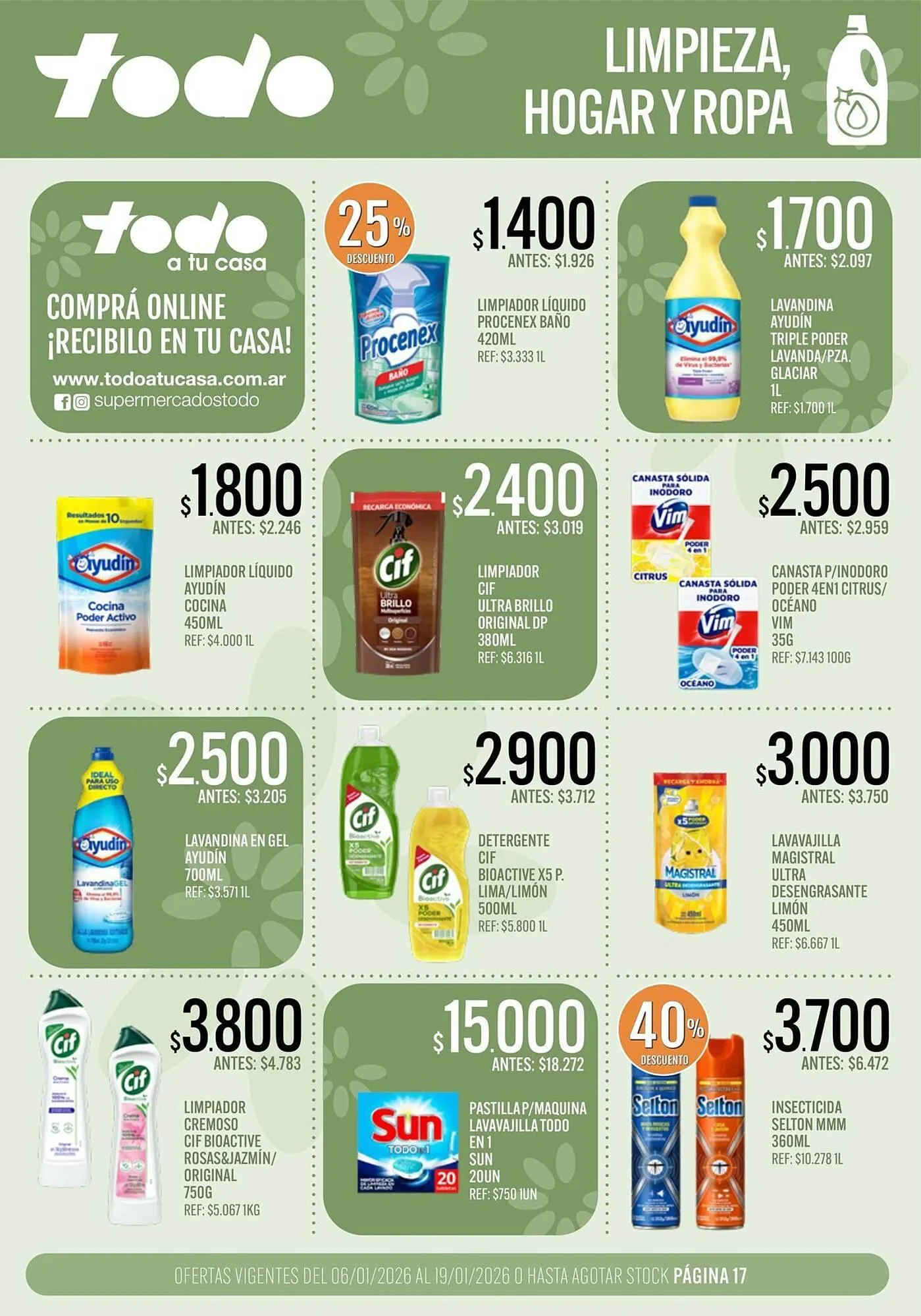 Ofertas de Catálogo Supermercados Todo 6 de enero al 19 de enero 2026 - Página 17 del catálogo