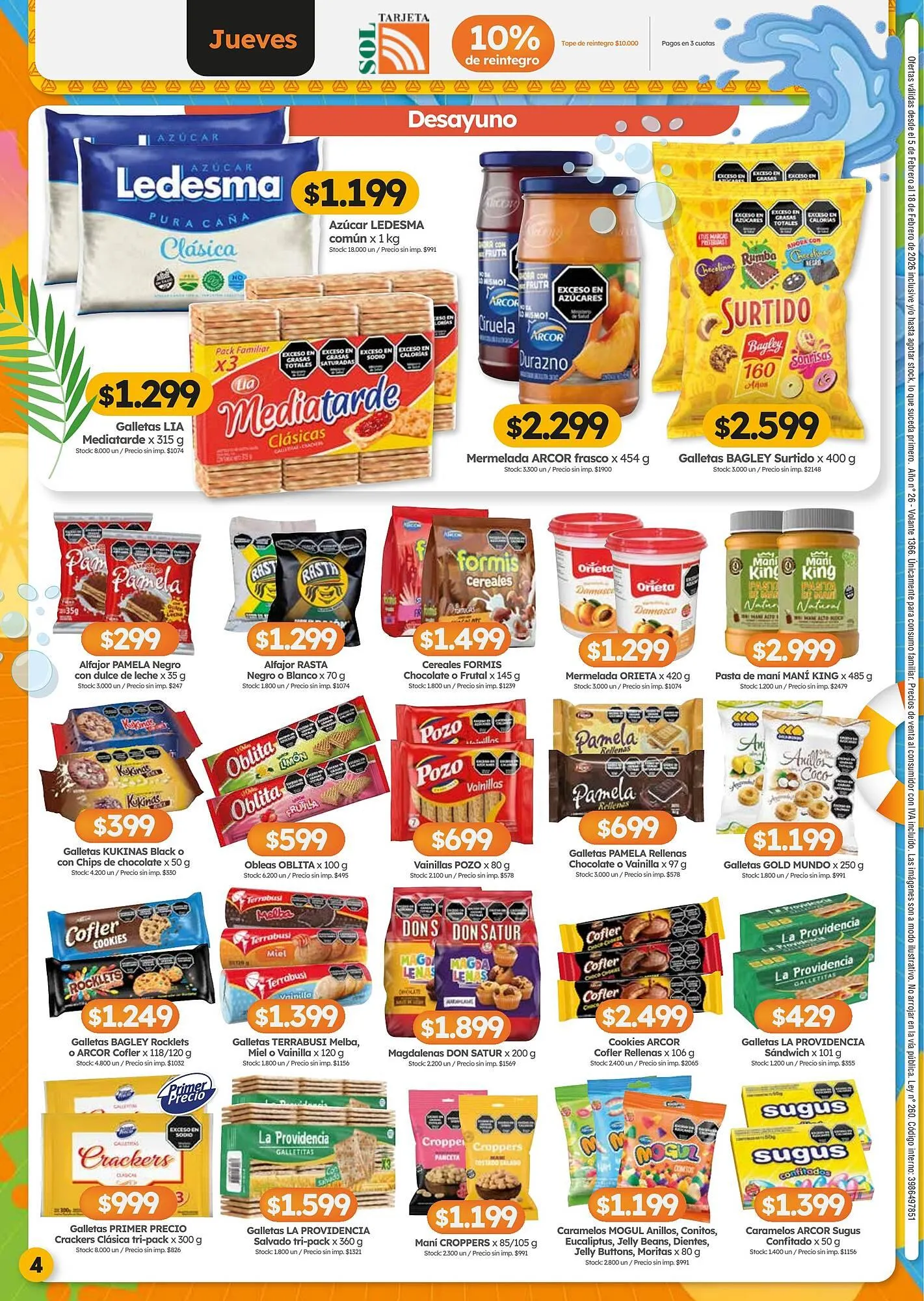 Ofertas de Folleto Cordiez 5 de febrero al 18 de febrero 2026 - Página 4 del catálogo