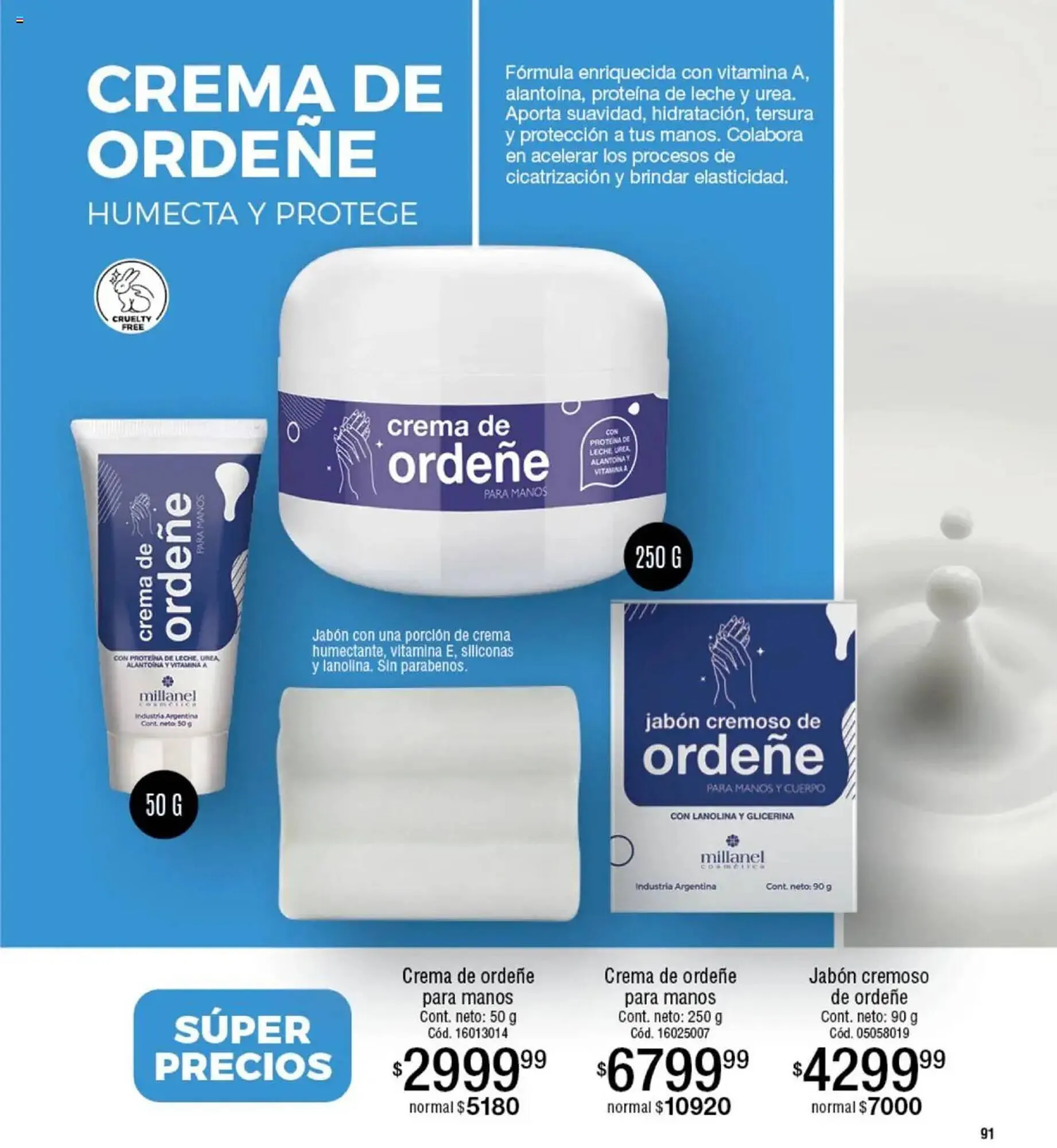 Ofertas de Catálogo Millanel Cosmética 28 de abril al 25 de mayo 2025 - Página 91 del catálogo