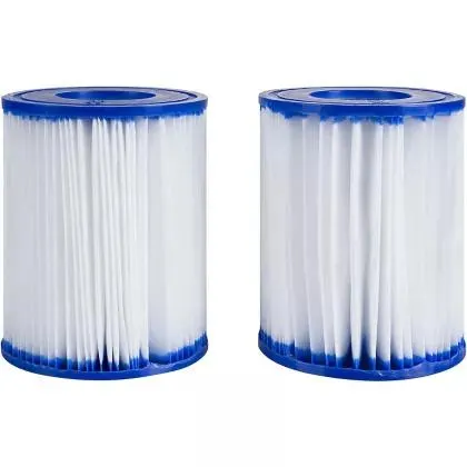Set de 2 cartuchos filtro Nº2 para bomba