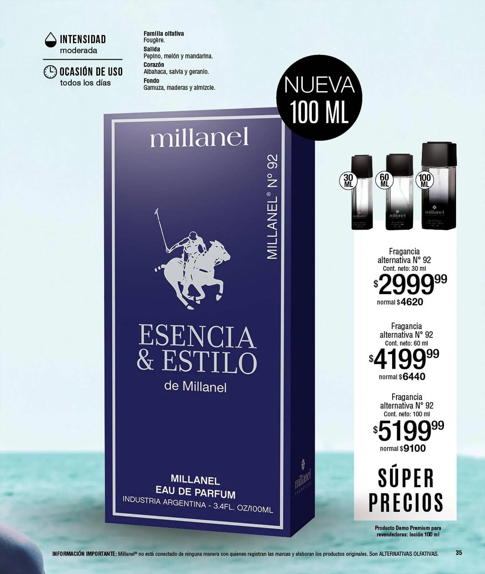 Ofertas de Catálogo Millanel Cosmética 18 de septiembre al 15 de octubre 2023 - Página 35 del catálogo