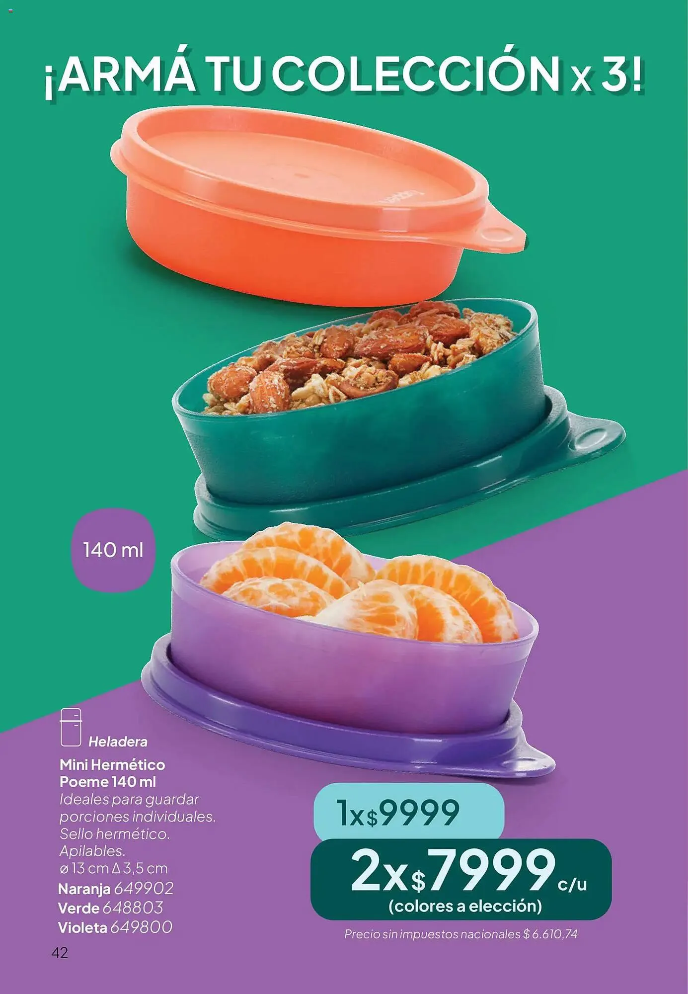 Ofertas de Folleto Tupperware 28 de abril al 31 de mayo 2026 - Página 43 del catálogo