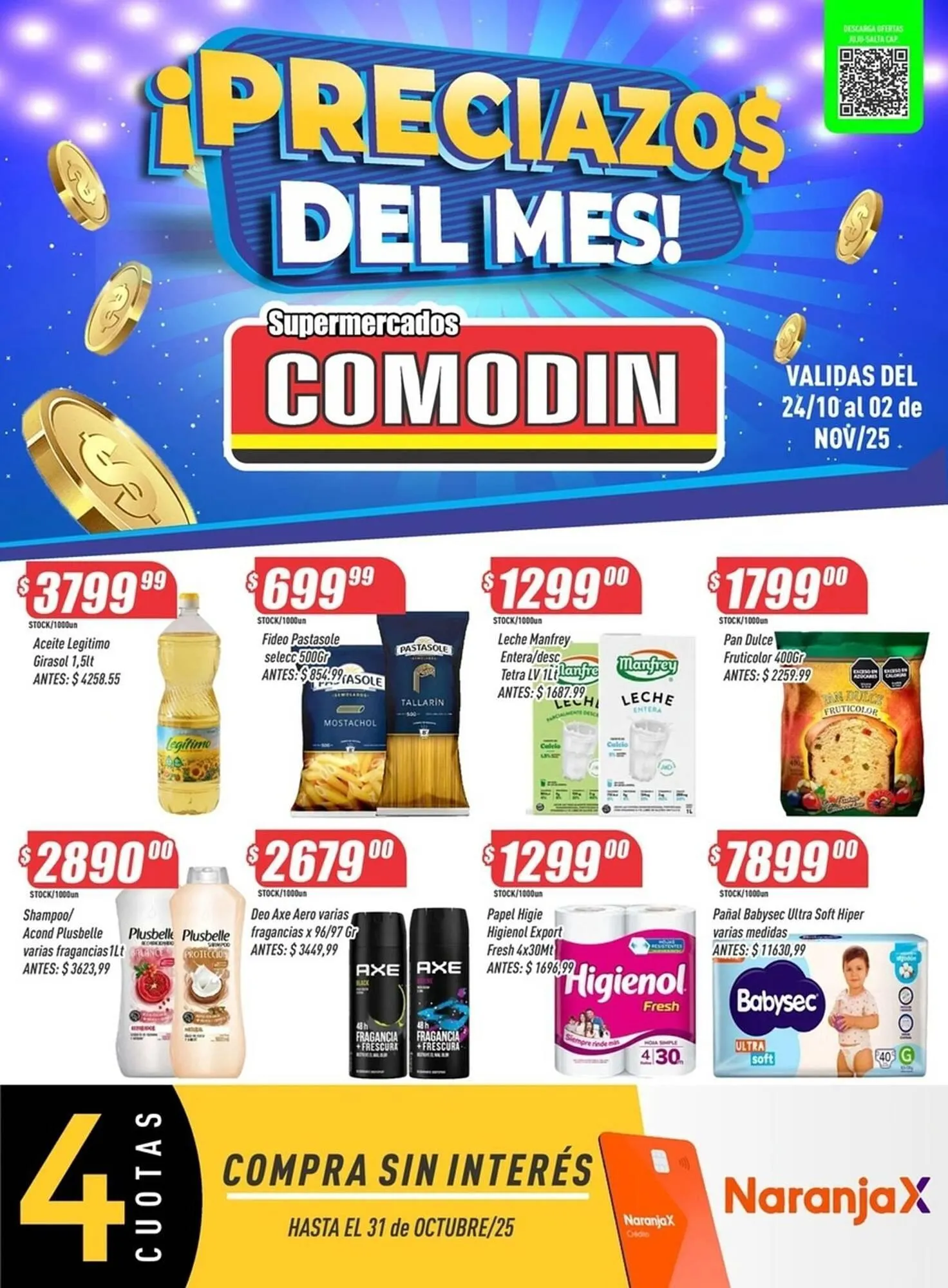 Ofertas de Catálogo Supermercados Comodin 25 de octubre al 8 de noviembre 2025 - Página 1 del catálogo
