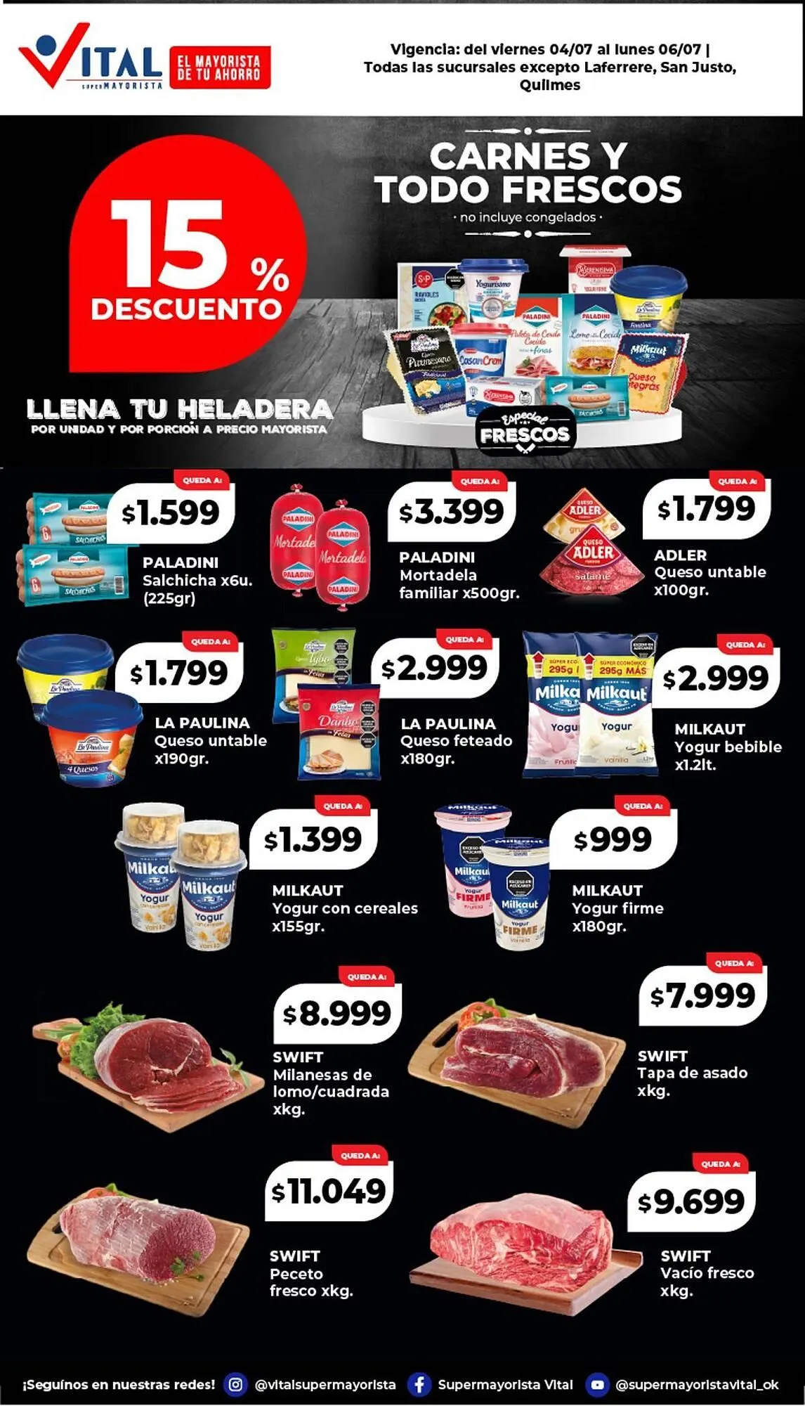 Ofertas de Catálogo Supermayorista Vital 4 de julio al 7 de julio 2025 - Página 2 del catálogo