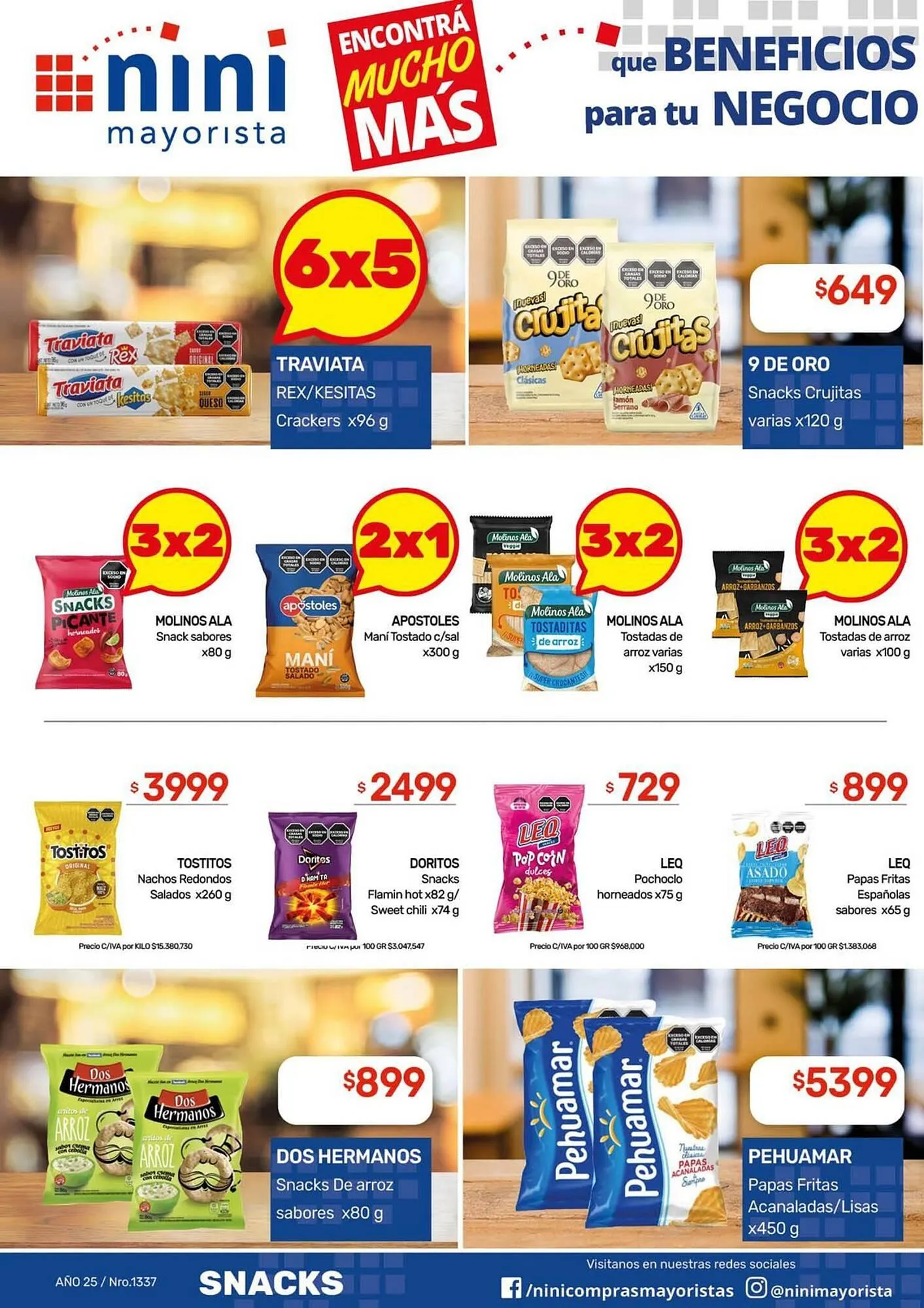 Ofertas de Catálogo Nini Mayorista 8 de diciembre al 14 de diciembre 2025 - Página 33 del catálogo