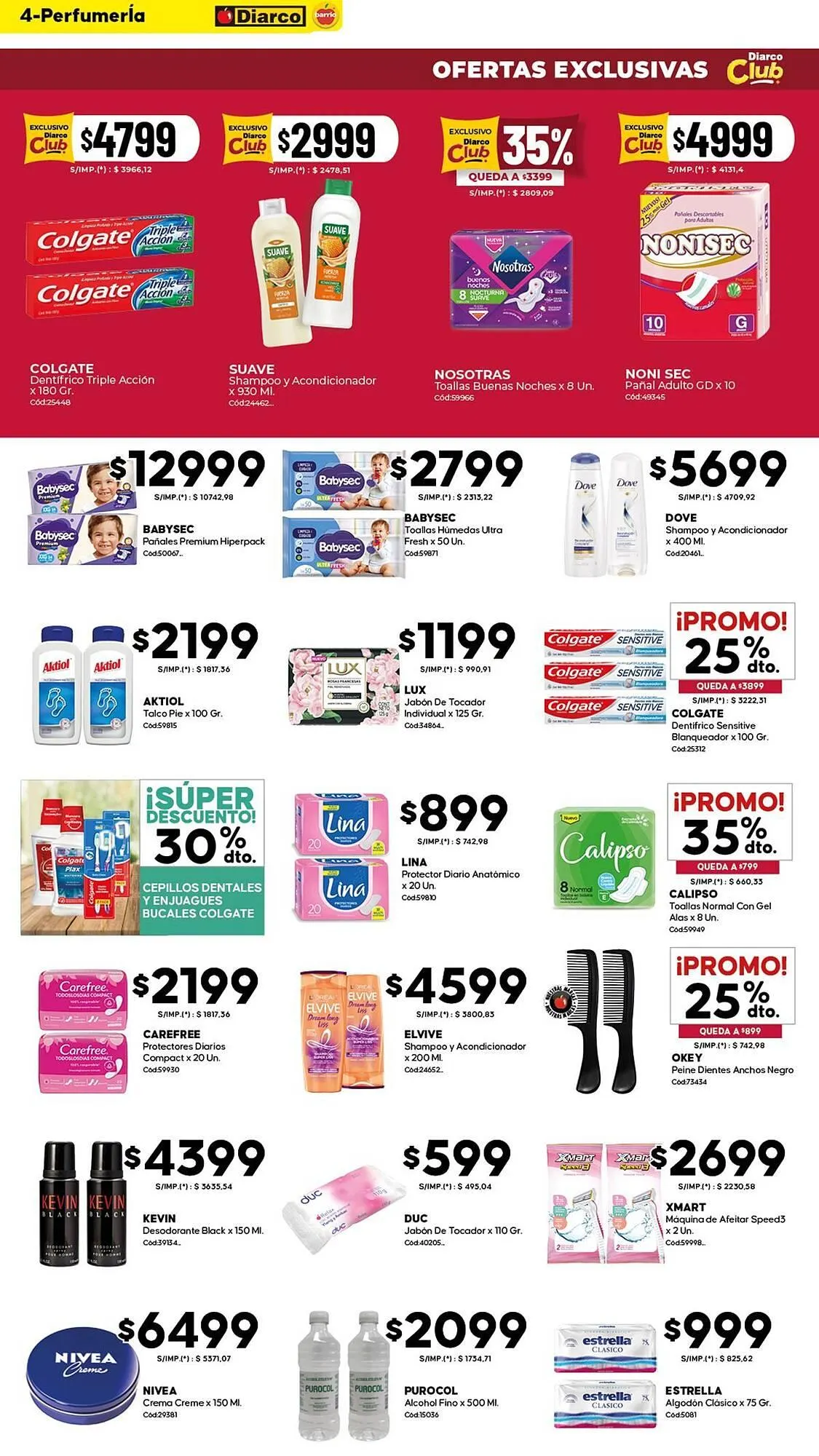 Ofertas de Catálogo Diarco 6 de abril al 10 de abril 2026 - Página 4 del catálogo