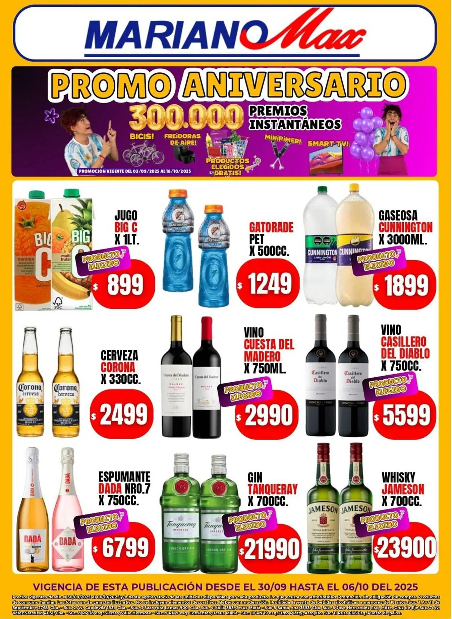 Ofertas de Catálogo Supermercados Mariano Max 30 de septiembre al 6 de octubre 2025 - Página 7 del catálogo