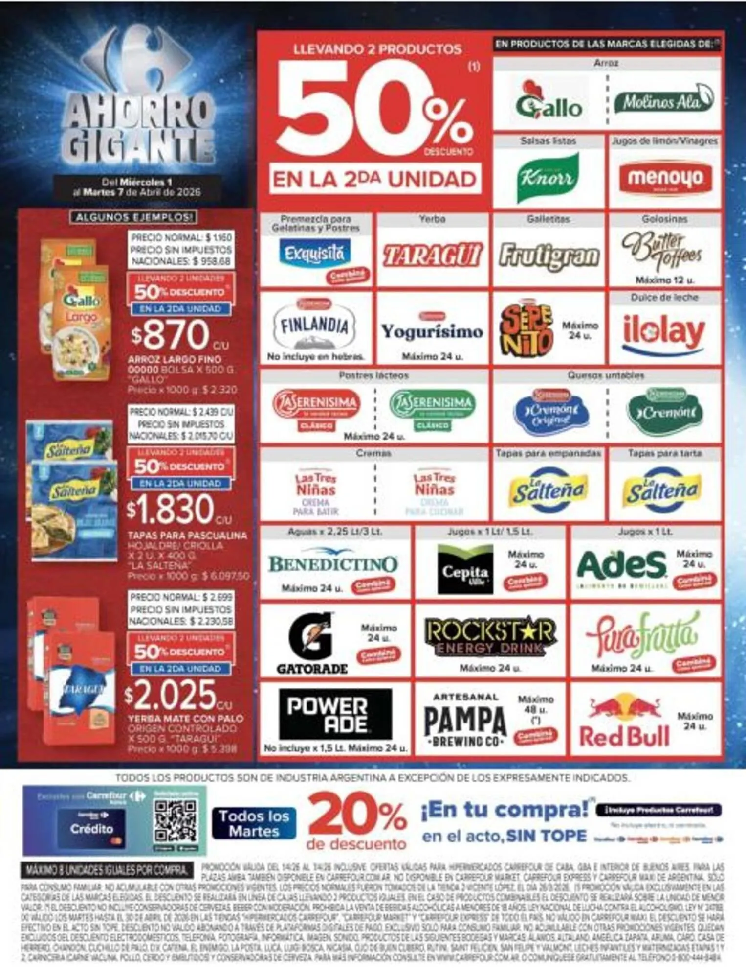 Ofertas de Catálogo Carrefour 1 de abril al 7 de abril 2026 - Página 6 del catálogo