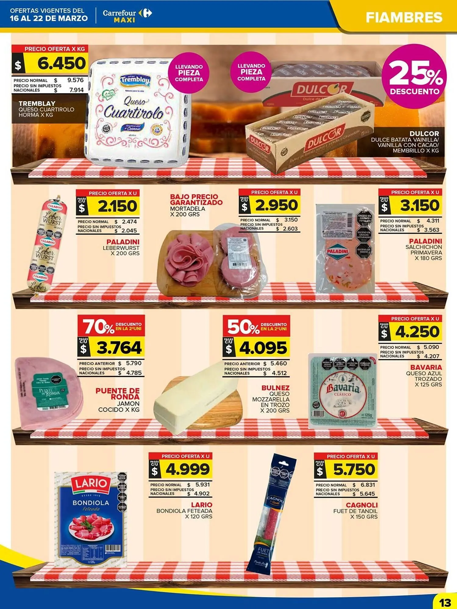 Ofertas de Folleto Carrefour Maxi 16 de marzo al 23 de marzo 2026 - Página 13 del catálogo
