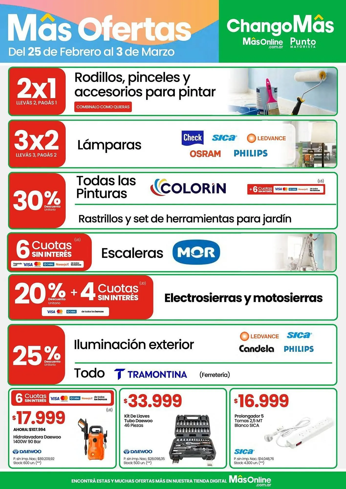 Ofertas de Catálogo Changomas 25 de febrero al 3 de marzo 2026 - Página 15 del catálogo