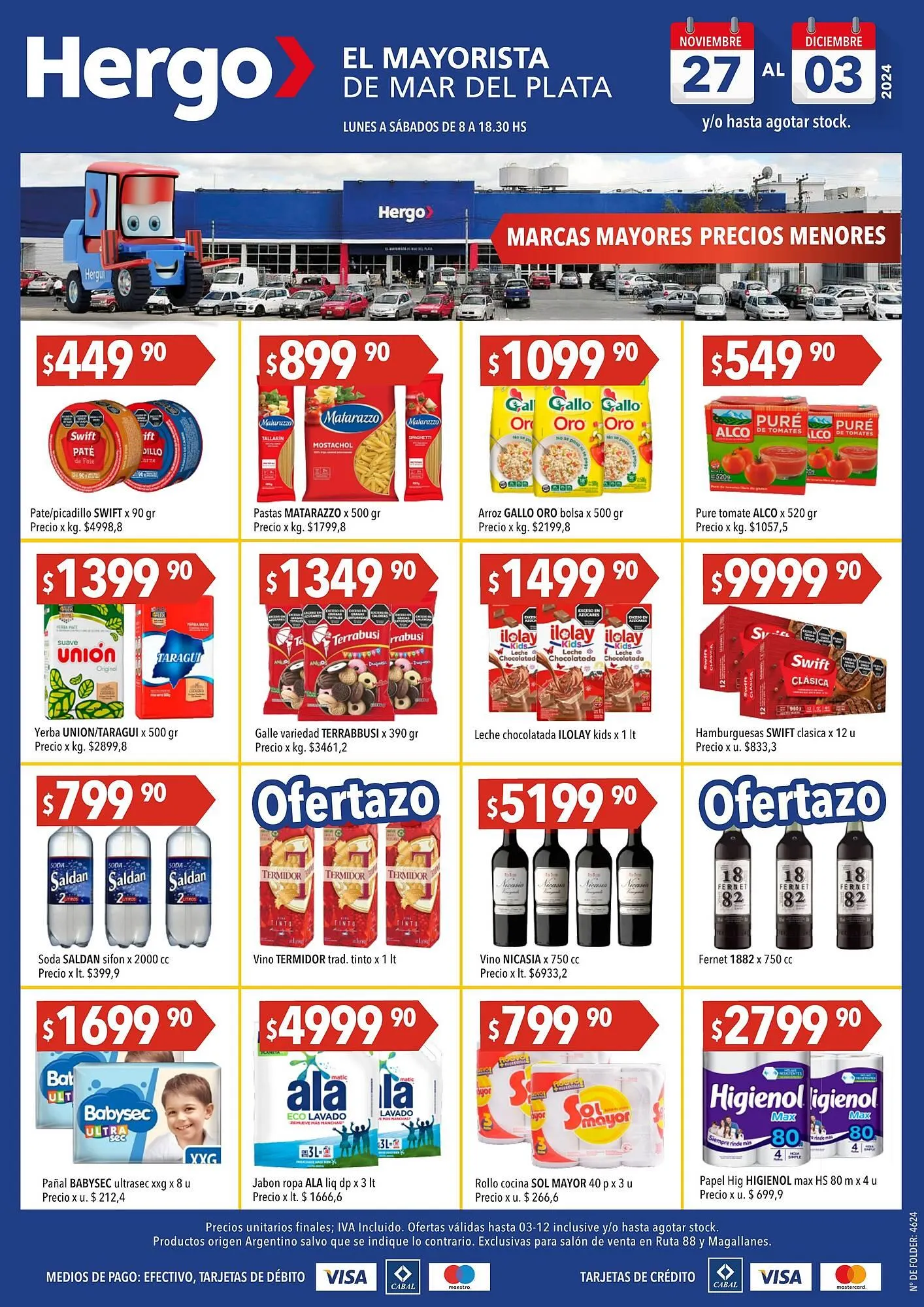 Ofertas de Catálogo Hergo 27 de noviembre al 3 de diciembre 2024 - Página 1 del catálogo