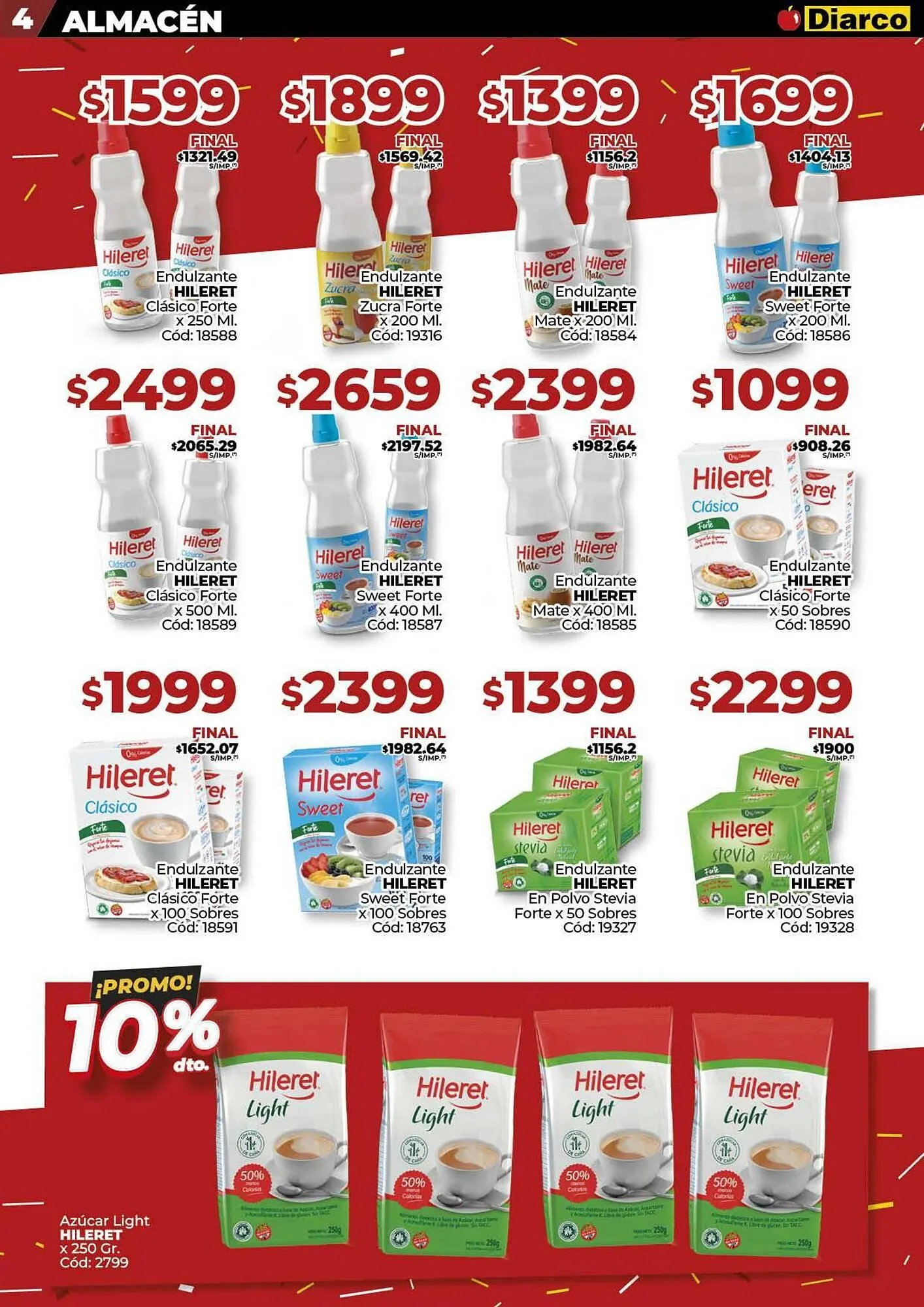 Ofertas de Catálogo Diarco 12 de mayo al 18 de mayo 2025 - Página 4 del catálogo