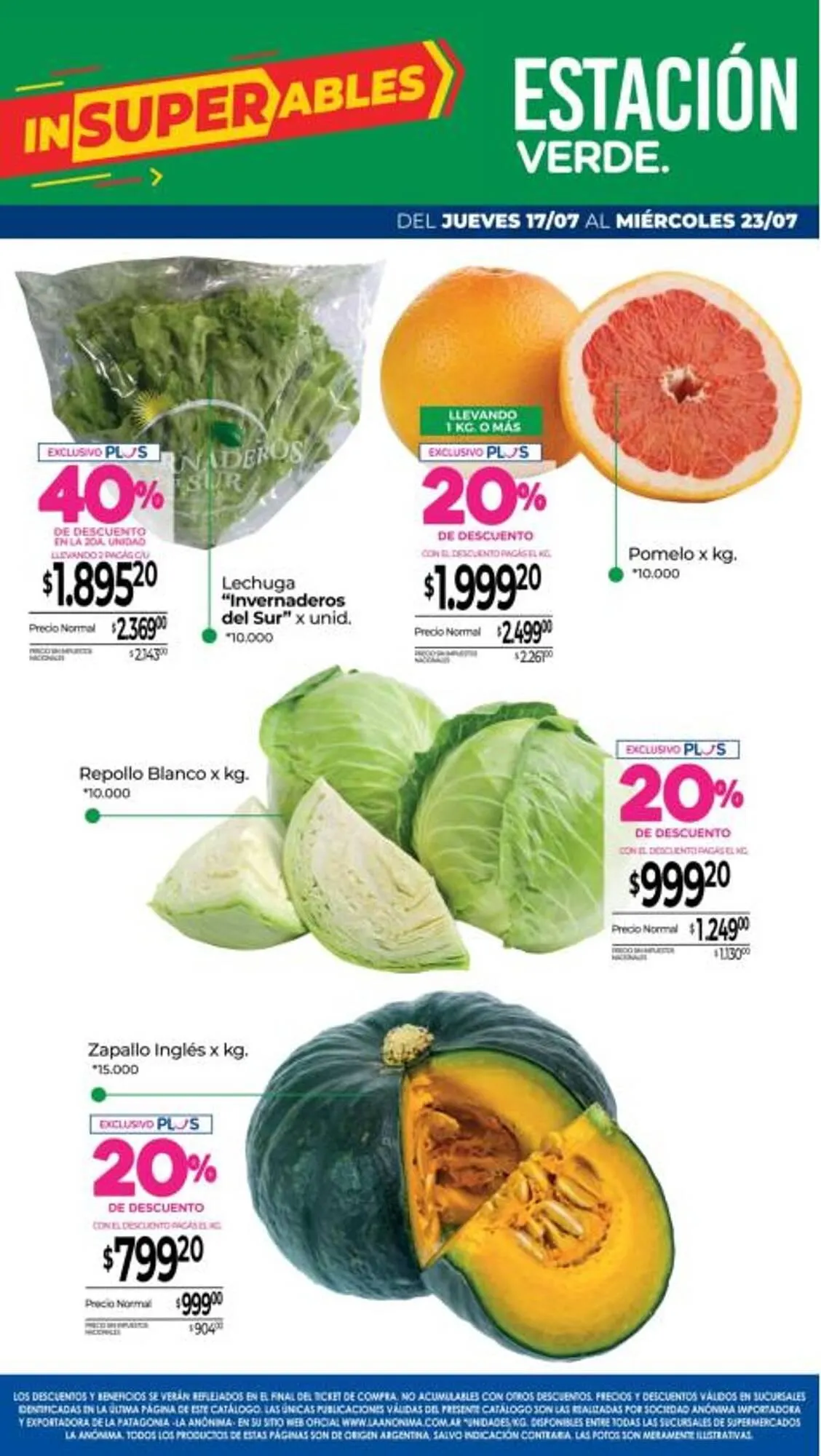 Ofertas de Catálogo La Anonima 17 de julio al 23 de julio 2025 - Página 6 del catálogo