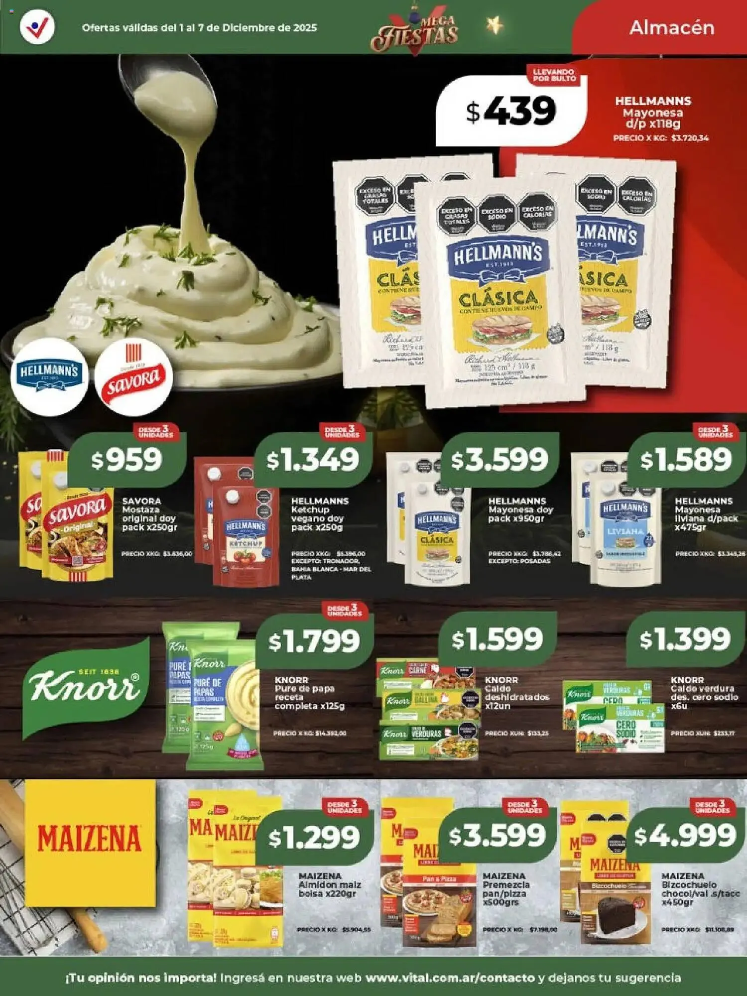 Ofertas de Catálogo Supermayorista Vital 1 de diciembre al 8 de diciembre 2025 - Página 15 del catálogo